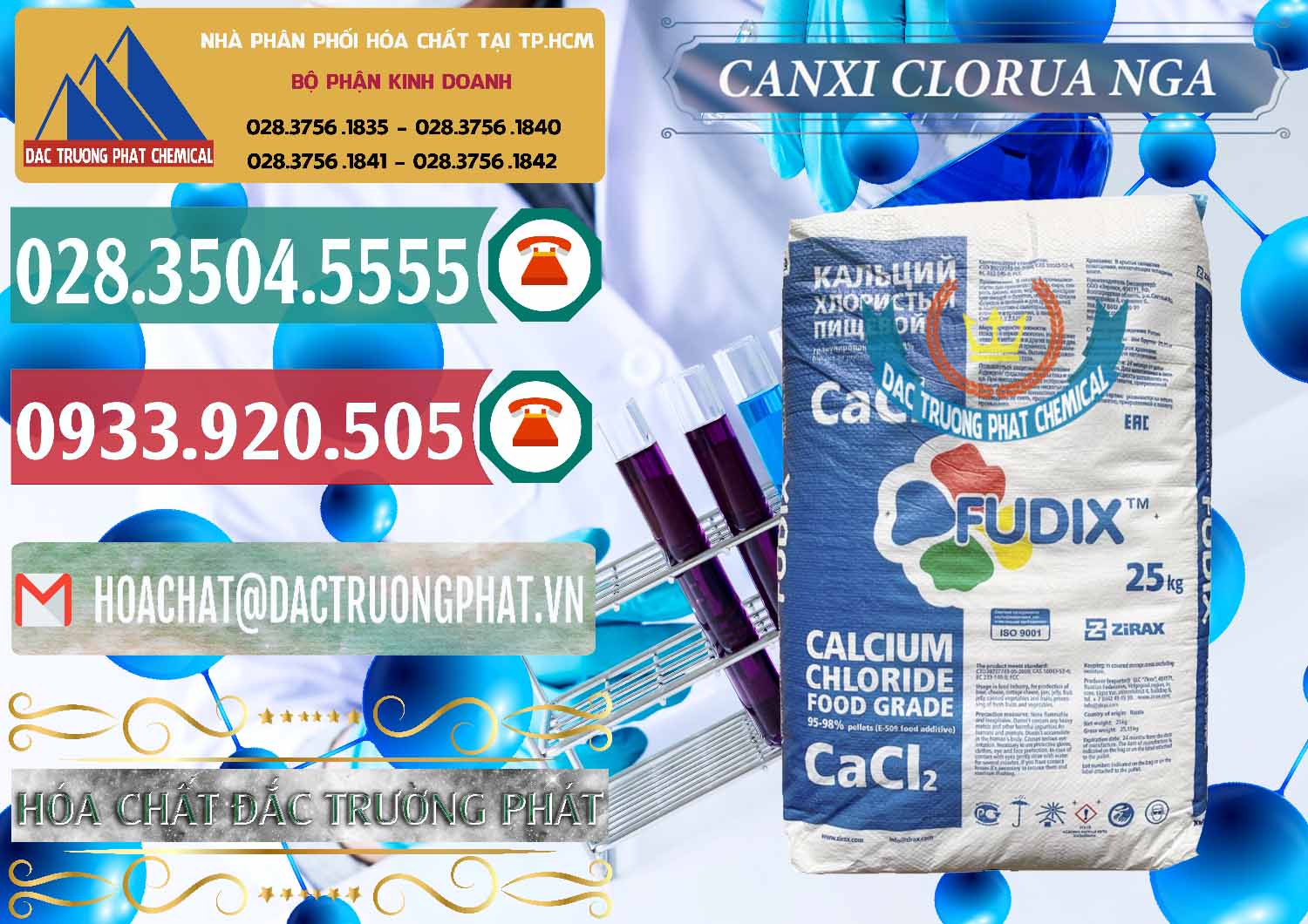 Bán & phân phối CaCl2 – Canxi Clorua Nga Russia - 0430 - Cung cấp và bán hóa chất tại TP.HCM - muabanhoachat.vn