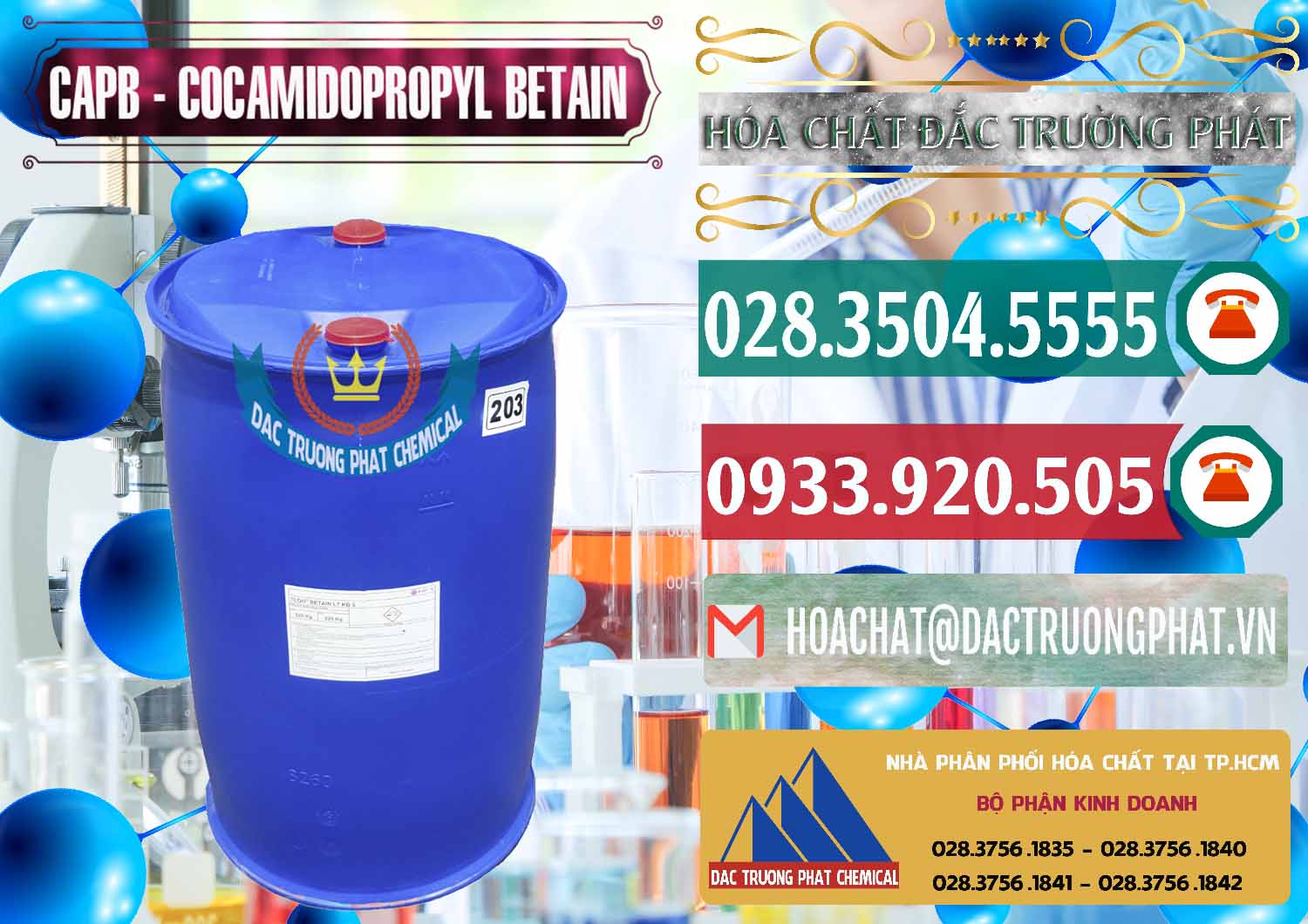 Công ty bán & phân phối Cocamidopropyl Betaine - CAPB Tego Indonesia - 0327 - Chuyên nhập khẩu - cung cấp hóa chất tại TP.HCM - muabanhoachat.vn