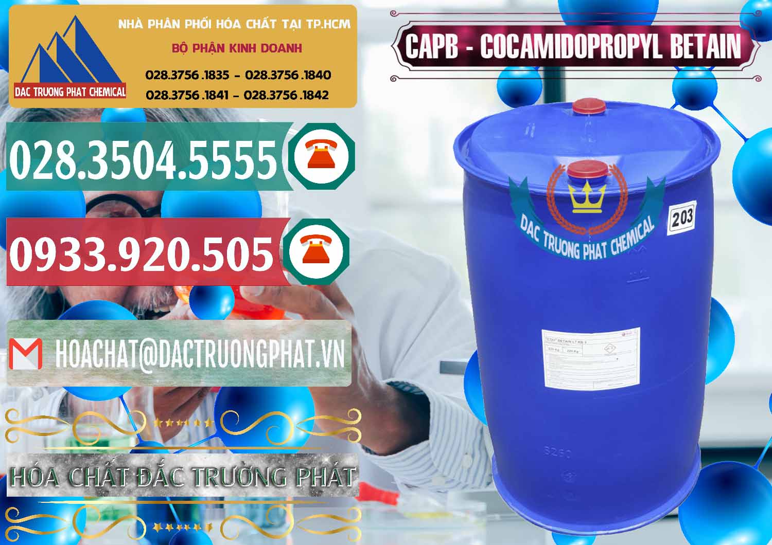 Công ty bán - phân phối Cocamidopropyl Betaine - CAPB Tego Indonesia - 0327 - Chuyên cung cấp - bán hóa chất tại TP.HCM - muabanhoachat.vn