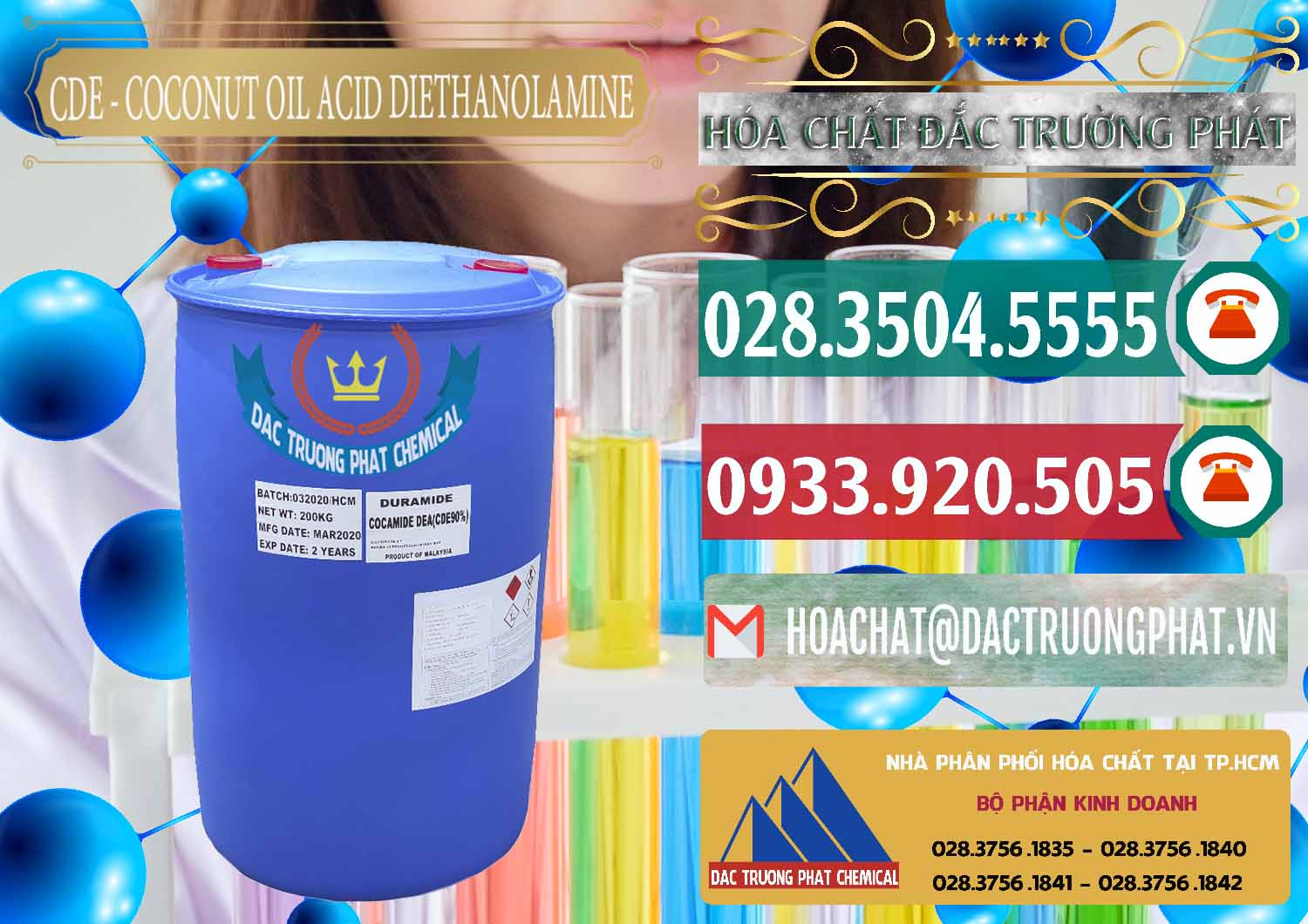 Cty chuyên nhập khẩu ( bán ) CDE - Coconut Oil Acid Diethanolamine Mã Lai Malaysia - 0311 - Cty phân phối - cung cấp hóa chất tại TP.HCM - muabanhoachat.vn