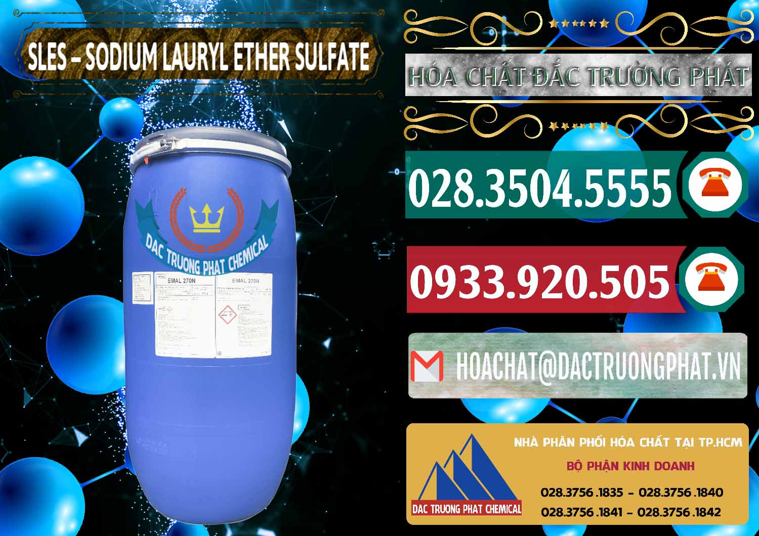 Đơn vị chuyên cung ứng và bán Chất Tạo Bọt Sles - Sodium Lauryl Ether Sulphate Kao Indonesia - 0046 - Cty chuyên phân phối và kinh doanh hóa chất tại TP.HCM - muabanhoachat.vn