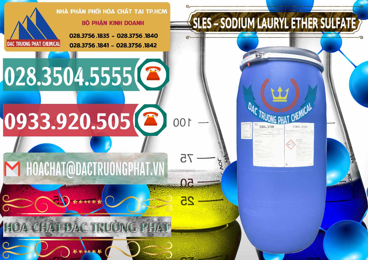 Nơi chuyên bán và phân phối Chất Tạo Bọt Sles - Sodium Lauryl Ether Sulphate Kao Indonesia - 0046 - Công ty bán và phân phối hóa chất tại TP.HCM - muabanhoachat.vn
