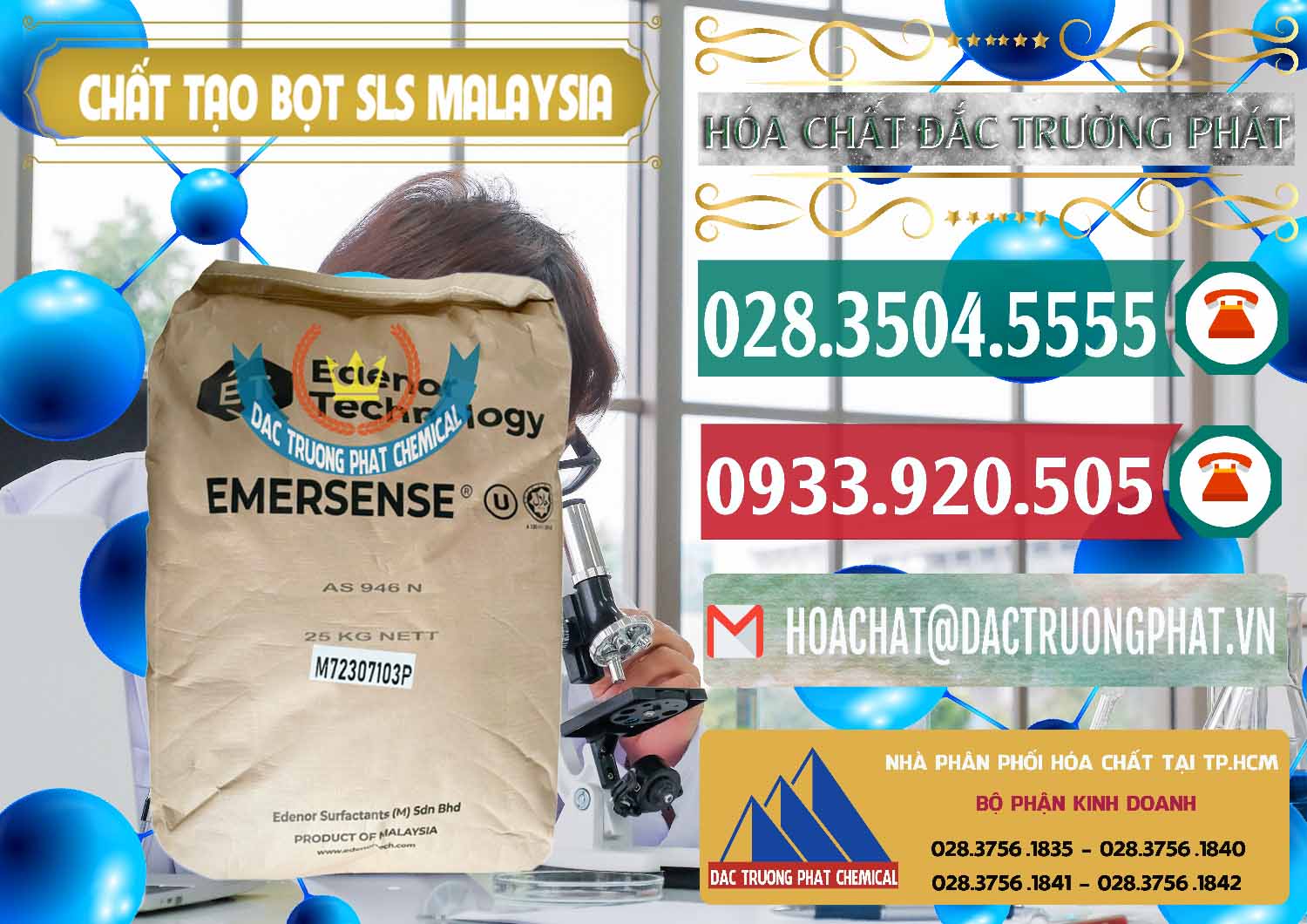 Công ty chuyên phân phối _ bán Chất Tạo Bọt SLS Emersense Mã Lai Malaysia - 0381 - Kinh doanh và cung cấp hóa chất tại TP.HCM - muabanhoachat.vn
