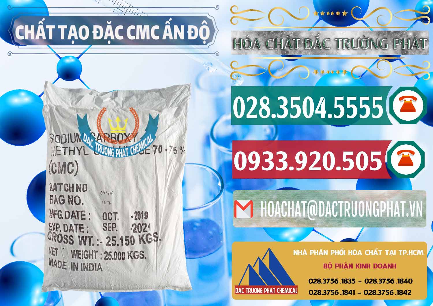 Nơi nhập khẩu ( bán ) Chất Tạo Đặc CMC - Carboxyl Methyl Cellulose Ấn Độ India - 0044 - Nơi cung cấp - bán hóa chất tại TP.HCM - muabanhoachat.vn