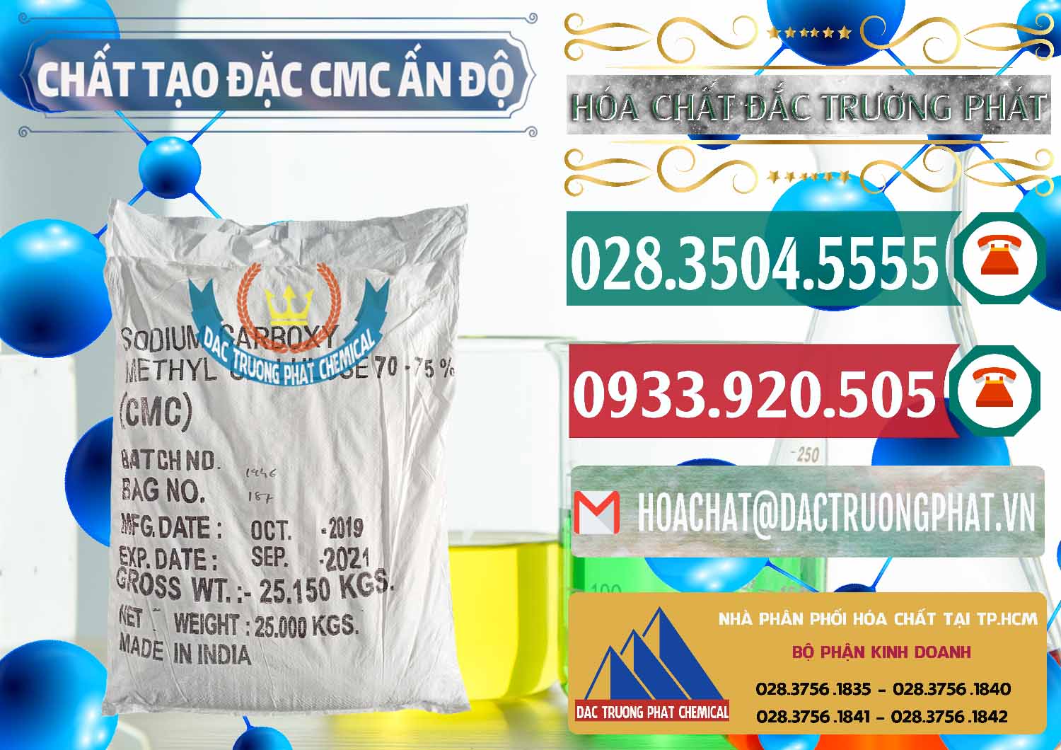 Nơi bán & phân phối Chất Tạo Đặc CMC - Carboxyl Methyl Cellulose Ấn Độ India - 0044 - Cty chuyên phân phối & nhập khẩu hóa chất tại TP.HCM - muabanhoachat.vn