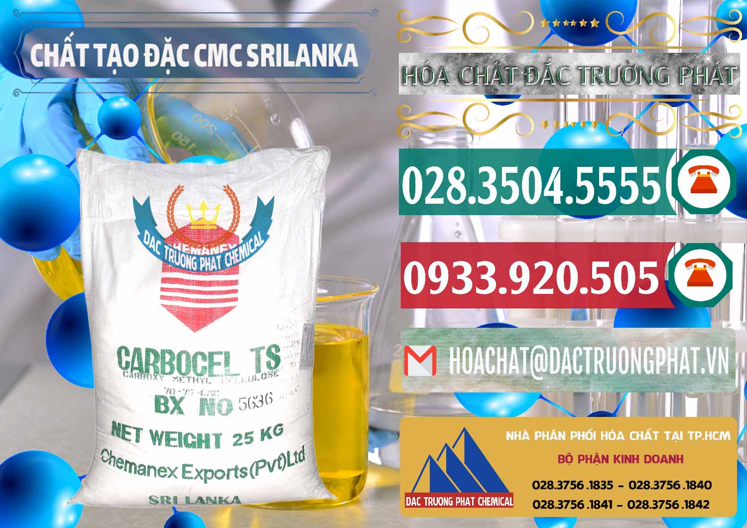Đơn vị kinh doanh và bán Chất Tạo Đặc CMC - Carboxyl Methyl Cellulose Srilanka - 0045 - Chuyên phân phối _ nhập khẩu hóa chất tại TP.HCM - muabanhoachat.vn