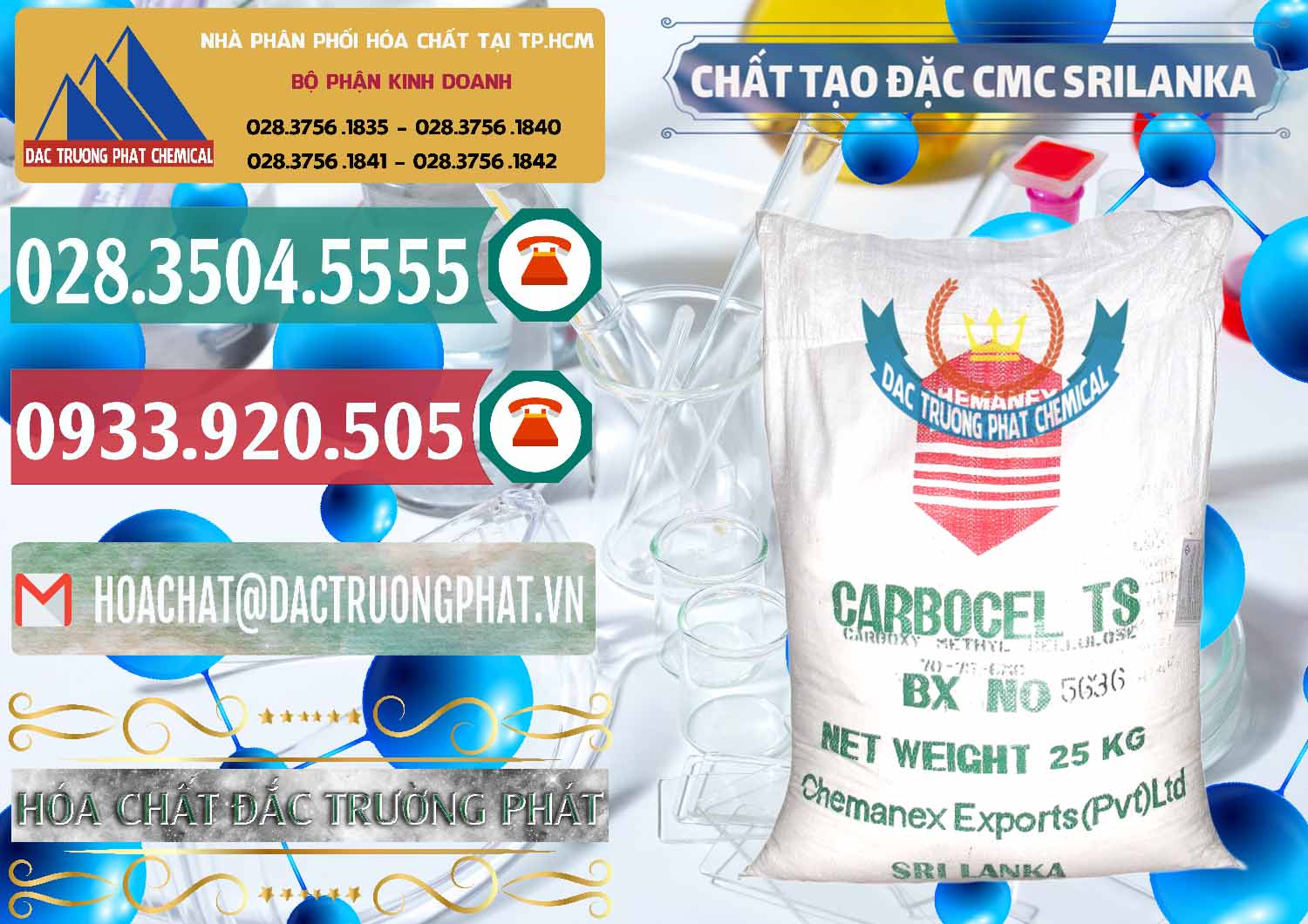 Nhà nhập khẩu ( bán ) Chất Tạo Đặc CMC - Carboxyl Methyl Cellulose Srilanka - 0045 - Công ty bán & cung cấp hóa chất tại TP.HCM - muabanhoachat.vn