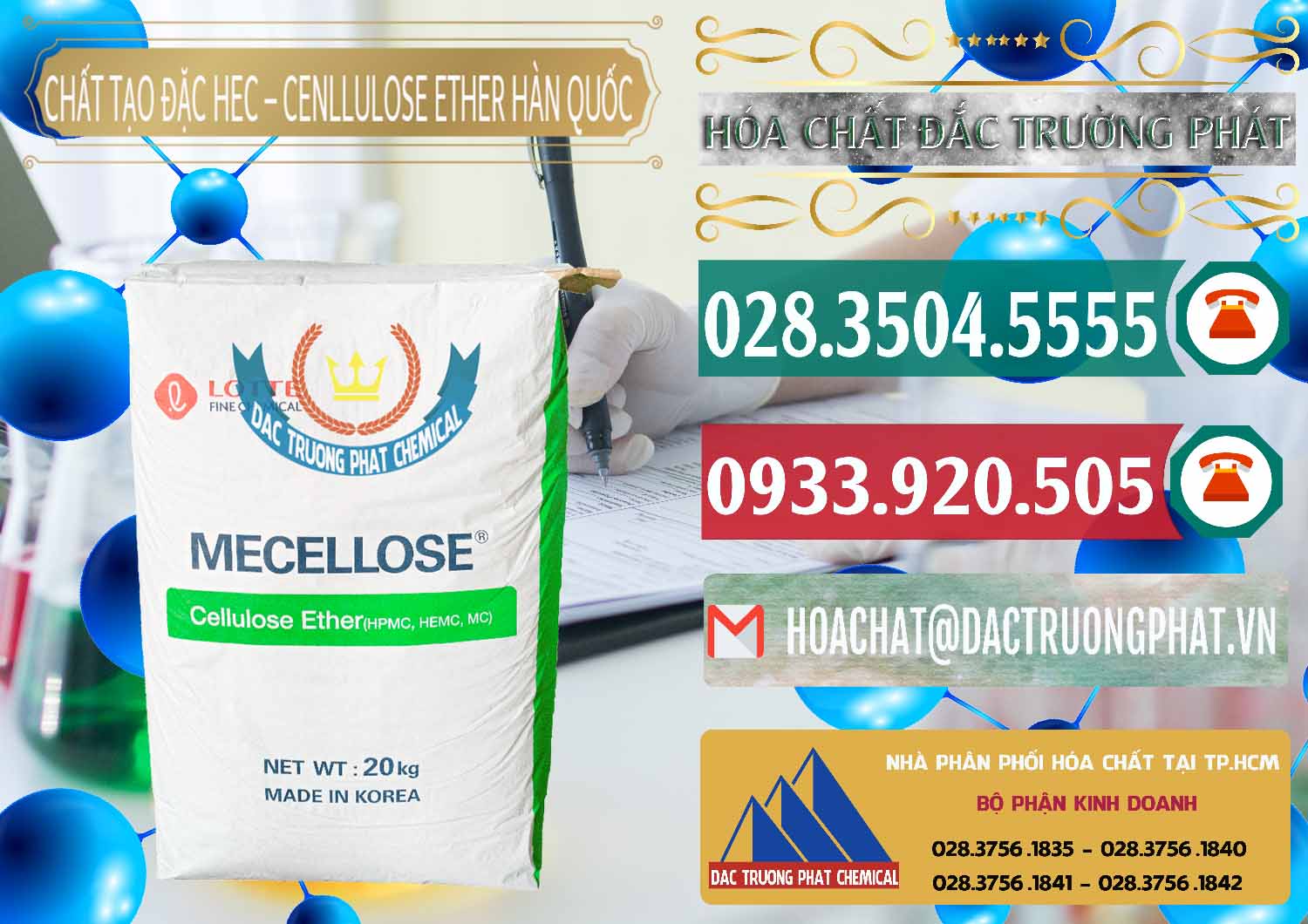 Cty chuyên cung ứng & bán Chất Tạo Đặc Hec Mecellose – Cenllulose Ether Lotte Hàn Quốc Korea - 0050 - Nơi phân phối và kinh doanh hóa chất tại TP.HCM - muabanhoachat.vn