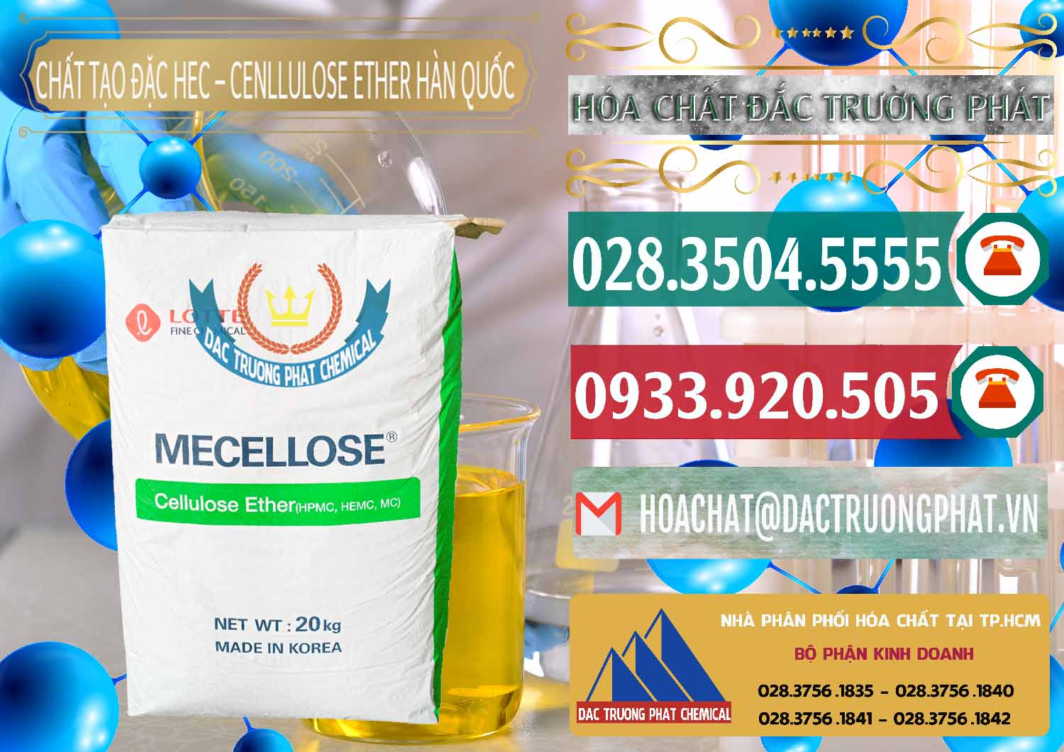 Nơi chuyên cung cấp _ bán Chất Tạo Đặc Hec Mecellose – Cenllulose Ether Lotte Hàn Quốc Korea - 0050 - Nhà cung cấp & bán hóa chất tại TP.HCM - muabanhoachat.vn