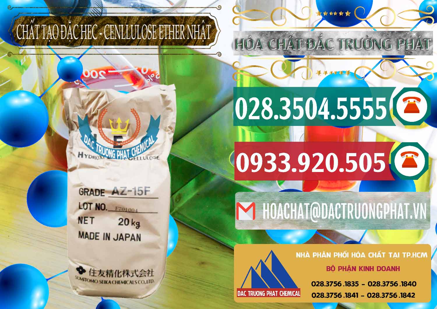 Nơi chuyên phân phối & bán Chất Tạo Đặc Hec Mecellose – Cenllulose Ether Nhật Bản Japan - 0367 - Nhà phân phối và cung cấp hóa chất tại TP.HCM - muabanhoachat.vn