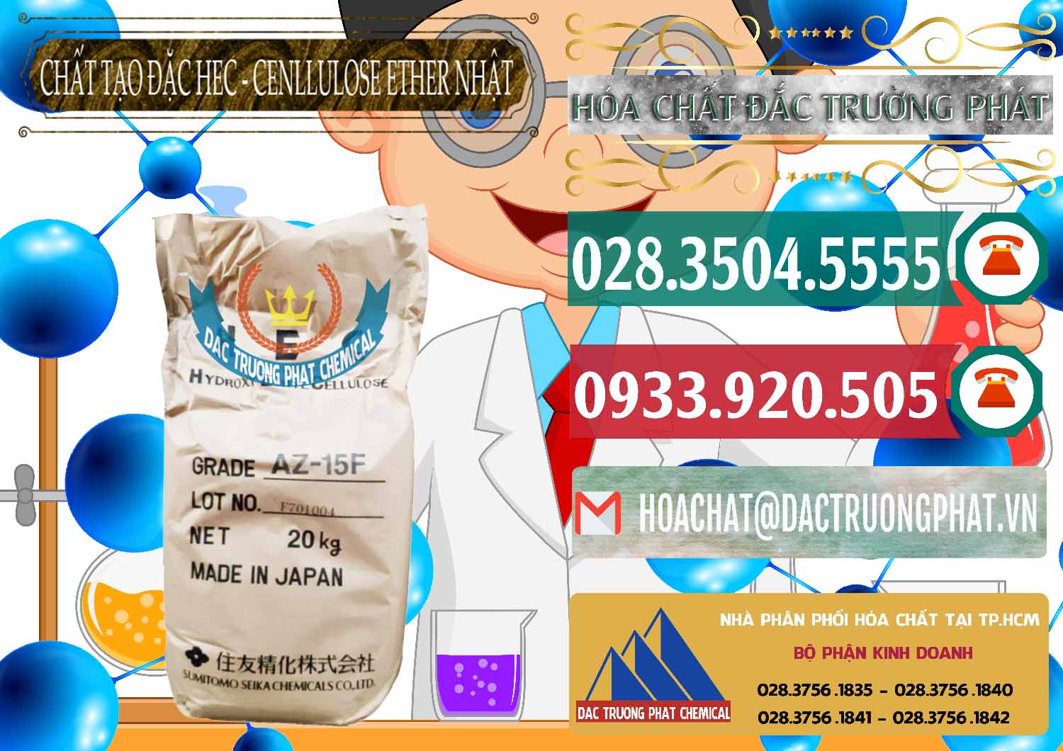 Cty chuyên phân phối và bán Chất Tạo Đặc Hec Mecellose – Cenllulose Ether Nhật Bản Japan - 0367 - Đơn vị chuyên phân phối & nhập khẩu hóa chất tại TP.HCM - muabanhoachat.vn