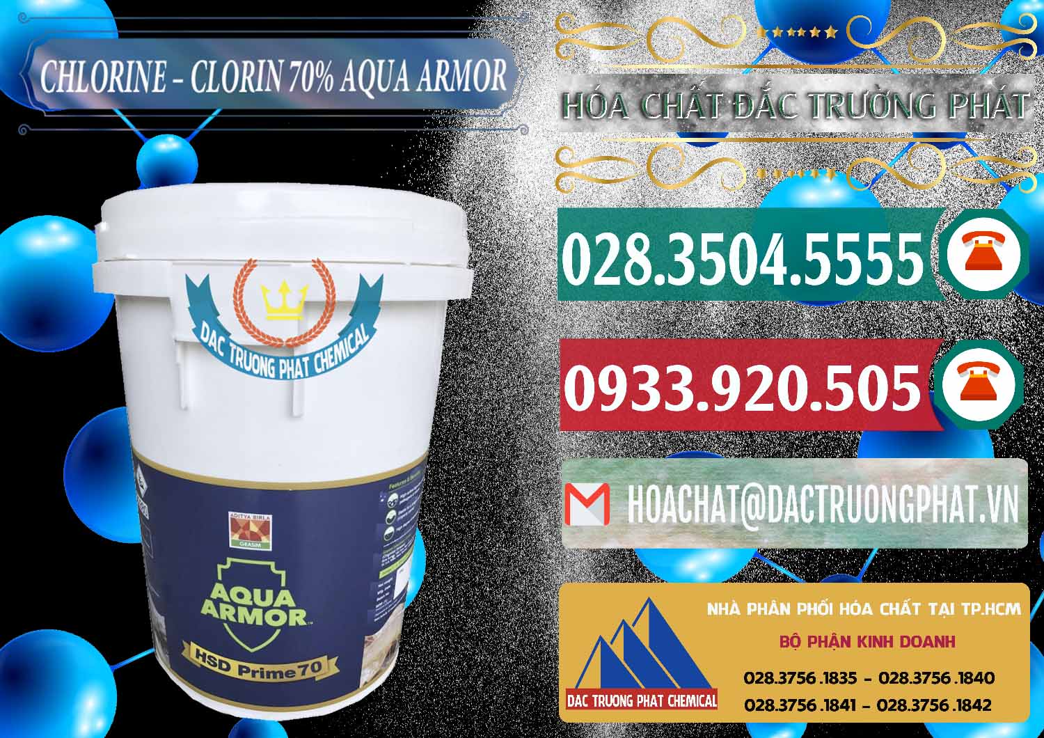 Chuyên phân phối - bán Chlorine – Clorin 70% Aqua Armor Aditya Birla Grasim Ấn Độ India - 0241 - Nhà cung cấp & kinh doanh hóa chất tại TP.HCM - muabanhoachat.vn