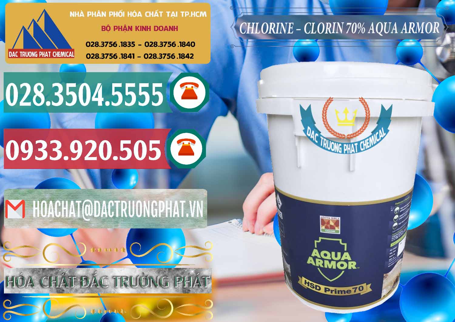 Nơi chuyên kinh doanh & bán Chlorine – Clorin 70% Aqua Armor Aditya Birla Grasim Ấn Độ India - 0241 - Công ty cung ứng ( phân phối ) hóa chất tại TP.HCM - muabanhoachat.vn