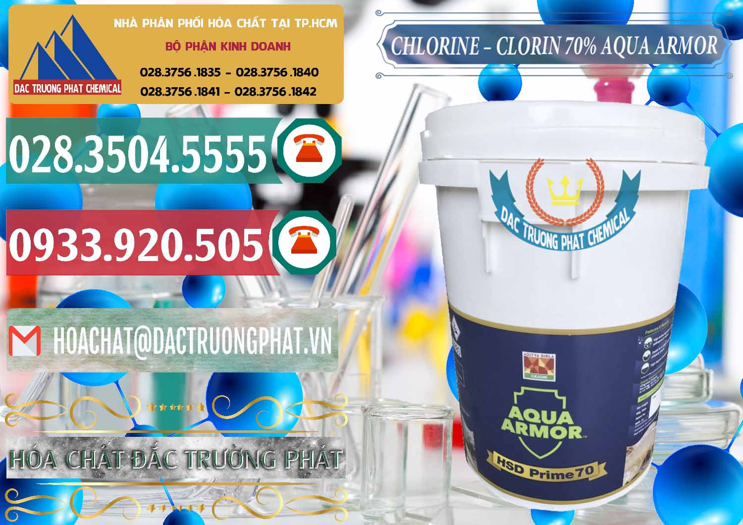 Đơn vị bán ( cung cấp ) Chlorine – Clorin 70% Aqua Armor Aditya Birla Grasim Ấn Độ India - 0241 - Nơi nhập khẩu & phân phối hóa chất tại TP.HCM - muabanhoachat.vn
