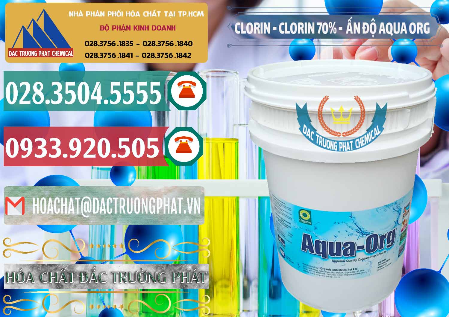 Đơn vị chuyên nhập khẩu và bán Chlorine – Clorin Ấn Độ Aqua ORG Organic India - 0051 - Đơn vị cung cấp và phân phối hóa chất tại TP.HCM - muabanhoachat.vn