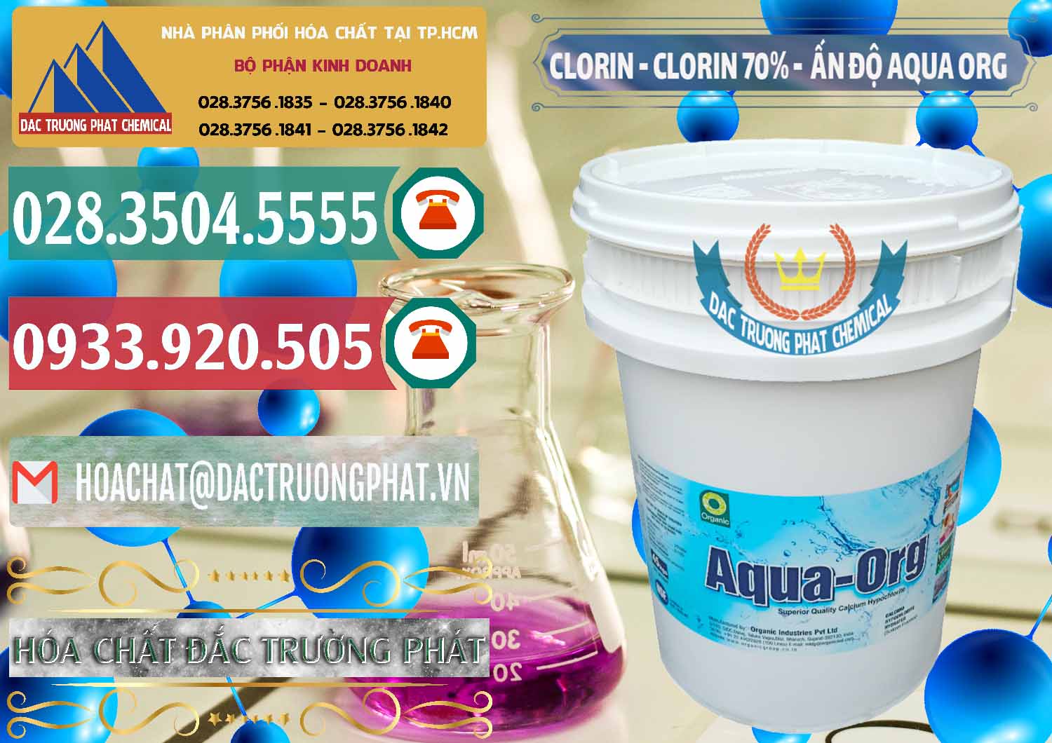 Đơn vị bán và cung ứng Chlorine – Clorin Ấn Độ Aqua ORG Organic India - 0051 - Cung cấp - kinh doanh hóa chất tại TP.HCM - muabanhoachat.vn