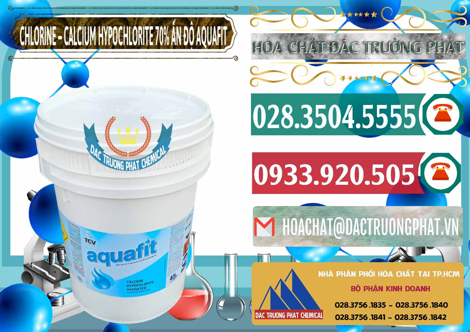 Cty phân phối - bán Clorin – Chlorine 70% Aquafit Thùng Cao TGV Ấn Độ India - 0054 - Kinh doanh _ phân phối hóa chất tại TP.HCM - muabanhoachat.vn