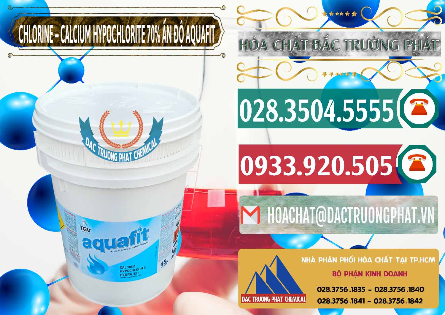 Cty chuyên kinh doanh - bán Clorin – Chlorine 70% Aquafit Thùng Cao TGV Ấn Độ India - 0054 - Phân phối - nhập khẩu hóa chất tại TP.HCM - muabanhoachat.vn