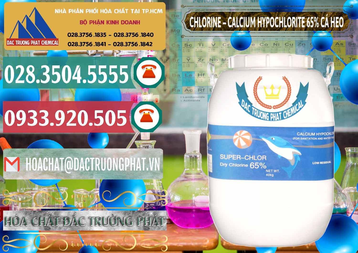 Nhập khẩu - bán Clorin - Chlorine Cá Heo 65% Trung Quốc China - 0053 - Nơi phân phối & kinh doanh hóa chất tại TP.HCM - muabanhoachat.vn
