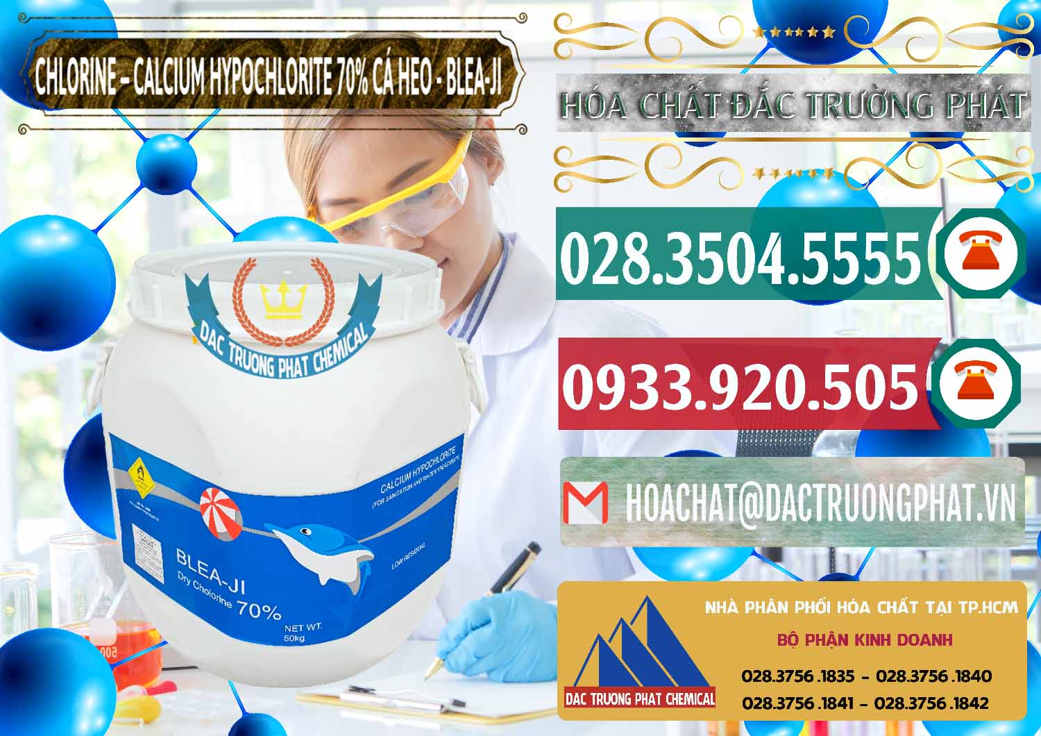 Đơn vị chuyên nhập khẩu & bán Clorin - Chlorine Cá Heo 70% Blea-Ji Trung Quốc China - 0056 - Nhà cung ứng ( phân phối ) hóa chất tại TP.HCM - muabanhoachat.vn