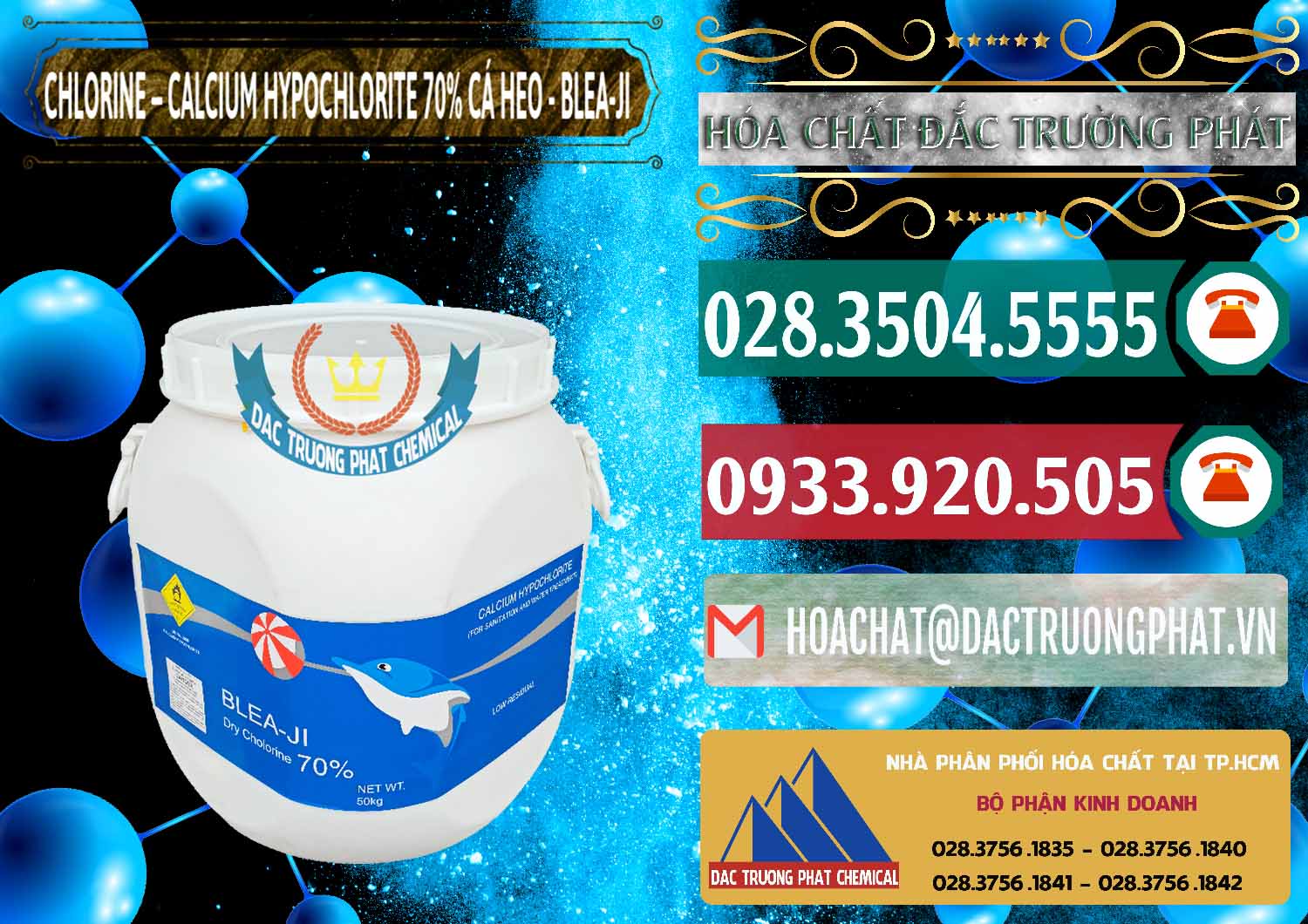 Công ty chuyên bán ( phân phối ) Clorin - Chlorine Cá Heo 70% Blea-Ji Trung Quốc China - 0056 - Nhập khẩu & phân phối hóa chất tại TP.HCM - muabanhoachat.vn