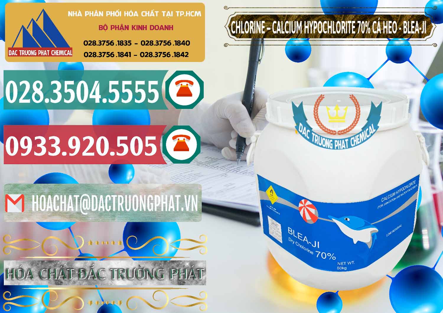 Nhập khẩu và bán Clorin - Chlorine Cá Heo 70% Blea-Ji Trung Quốc China - 0056 - Nơi bán & phân phối hóa chất tại TP.HCM - muabanhoachat.vn