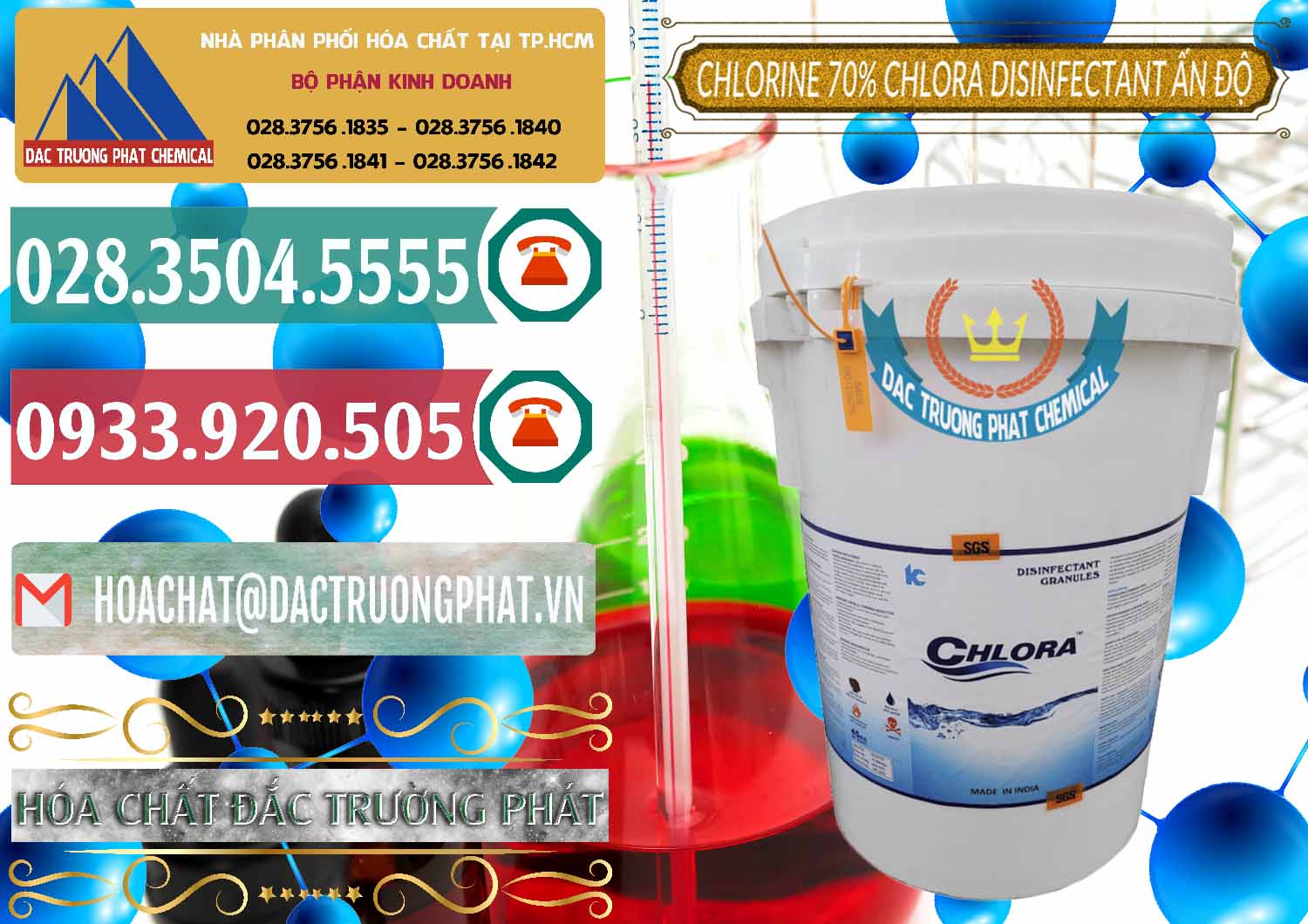 Nơi bán & cung cấp Chlorine – Clorin 70% Chlora Disinfectant Ấn Độ India - 0213 - Công ty cung ứng - phân phối hóa chất tại TP.HCM - muabanhoachat.vn