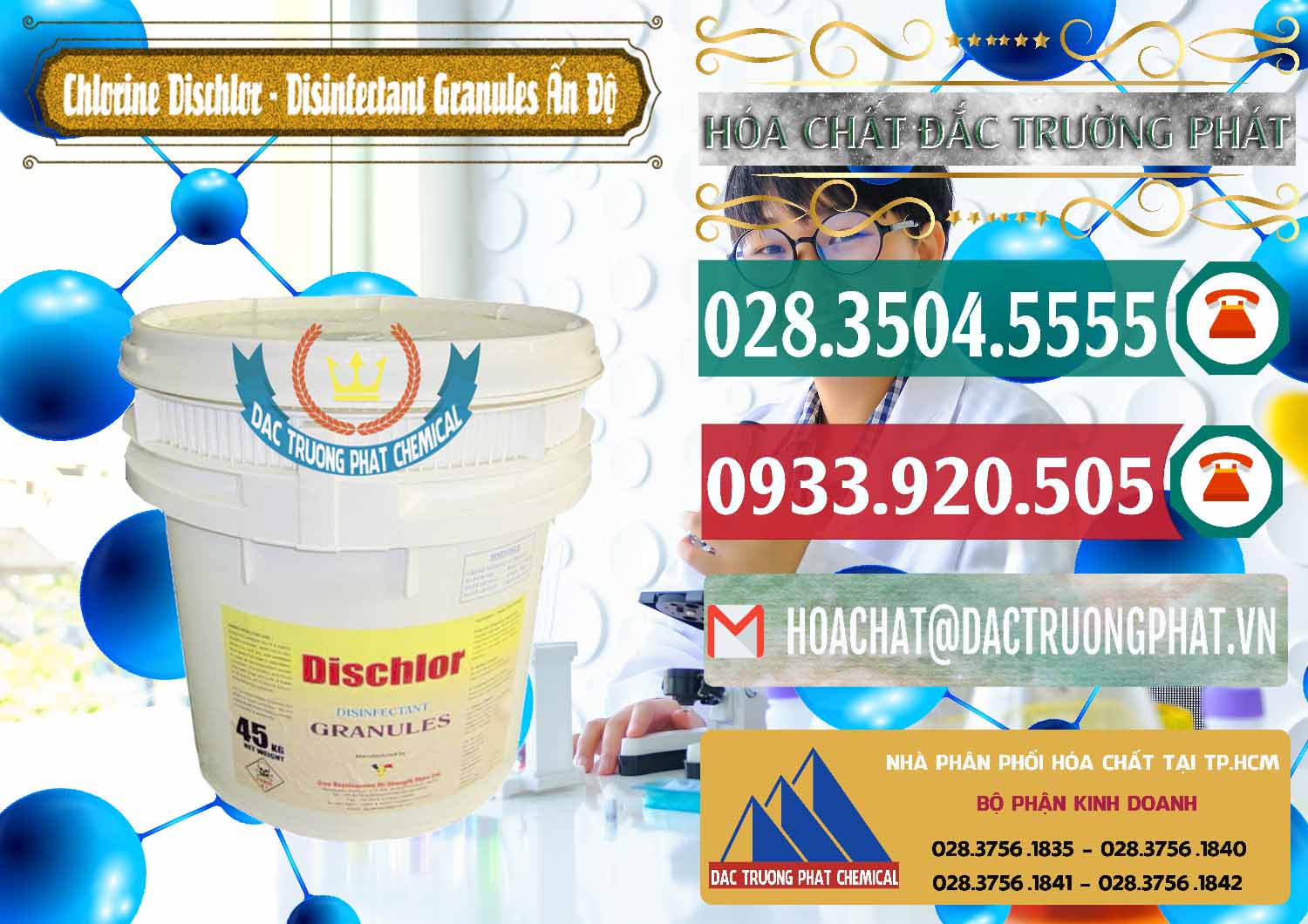 Cty chuyên cung cấp - bán Chlorine – Clorin 70% Dischlor - Disinfectant Granules Ấn Độ India - 0248 - Cung ứng & phân phối hóa chất tại TP.HCM - muabanhoachat.vn