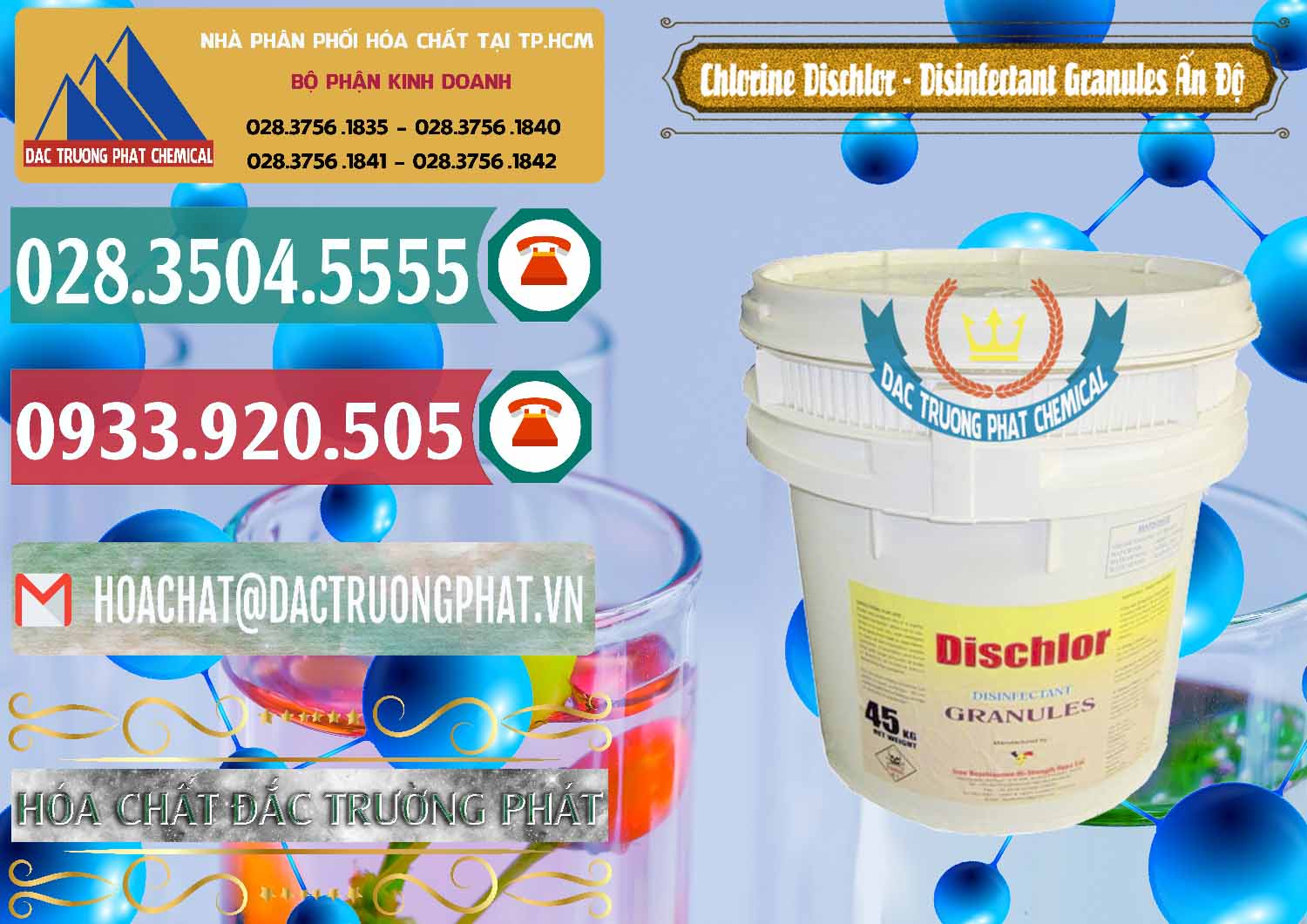 Công ty cung ứng & bán Chlorine – Clorin 70% Dischlor - Disinfectant Granules Ấn Độ India - 0248 - Công ty cung cấp ( phân phối ) hóa chất tại TP.HCM - muabanhoachat.vn