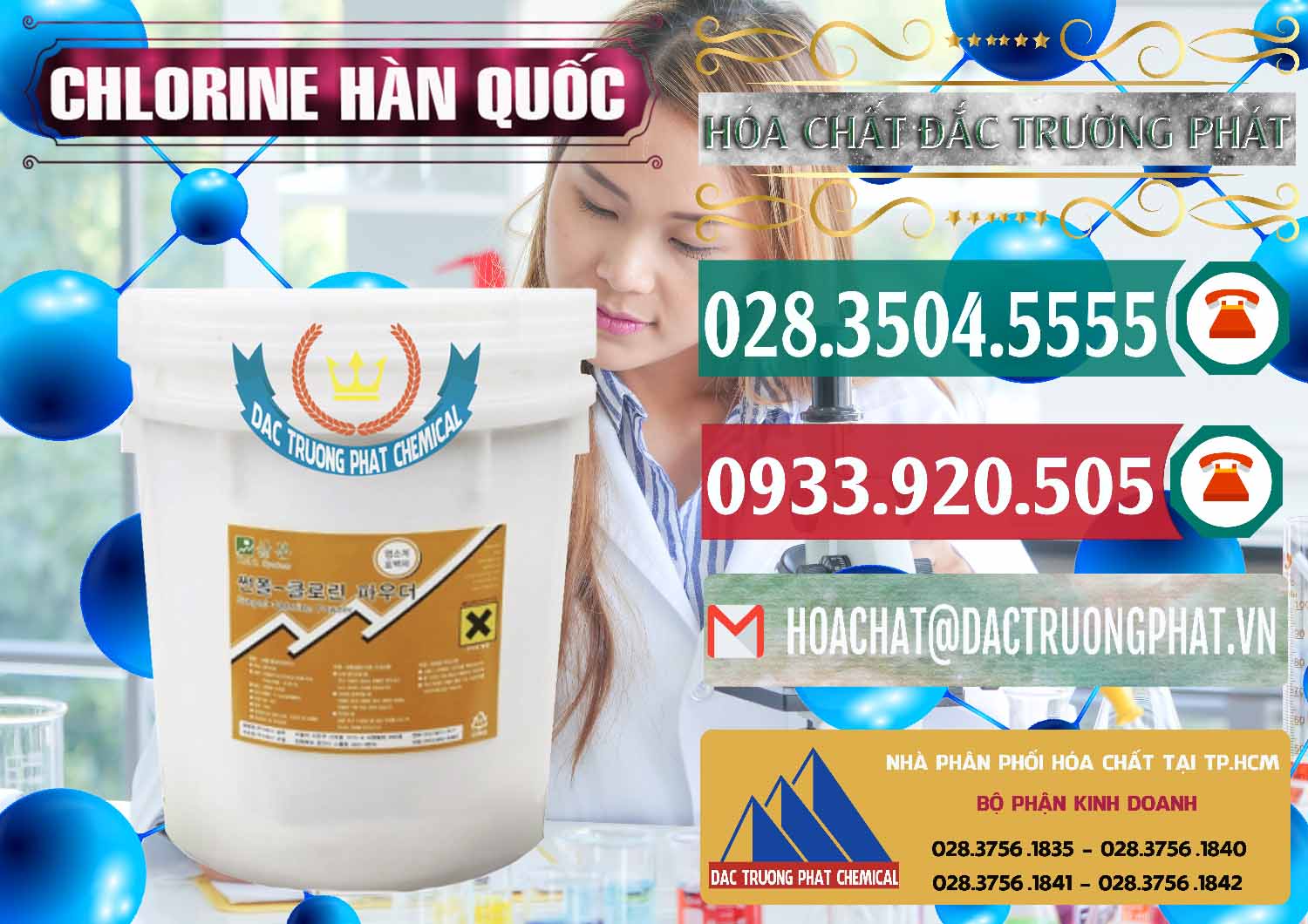 Nhà cung ứng ( bán ) Chlorine – Clorin 70% Hàn Quốc Korea - 0345 - Cty chuyên phân phối & kinh doanh hóa chất tại TP.HCM - muabanhoachat.vn