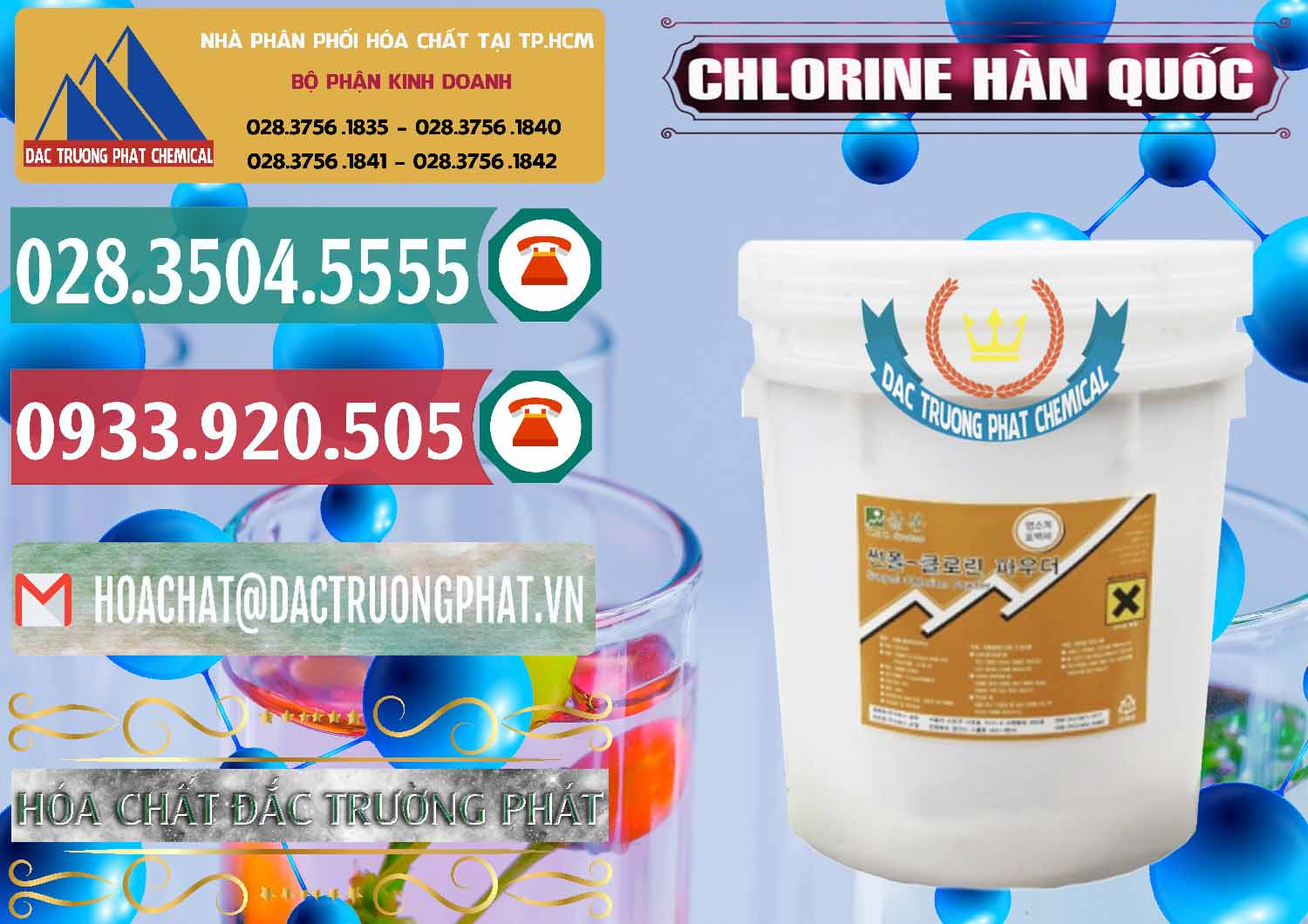 Nhà nhập khẩu _ bán Chlorine – Clorin 70% Hàn Quốc Korea - 0345 - Công ty chuyên cung cấp và nhập khẩu hóa chất tại TP.HCM - muabanhoachat.vn