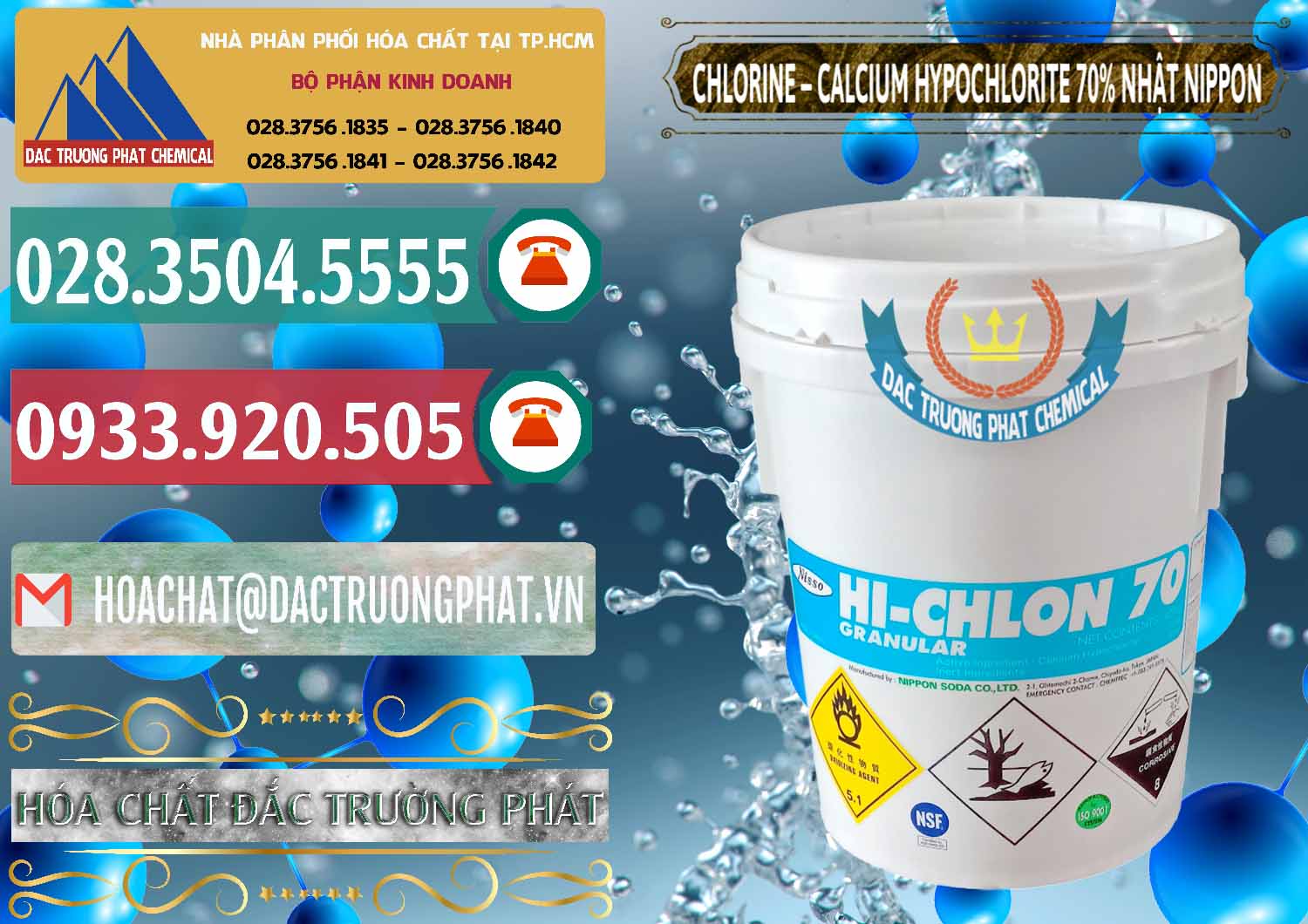 Nơi chuyên bán - cung cấp Clorin – Chlorine 70% Nippon Soda Nhật Bản Japan - 0055 - Đơn vị chuyên nhập khẩu và cung cấp hóa chất tại TP.HCM - muabanhoachat.vn