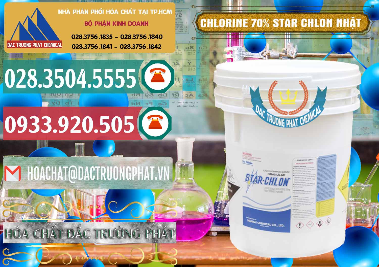 Đơn vị chuyên bán & cung ứng Clorin – Chlorine 70% Star Chlon Nhật Bản Japan - 0243 - Đơn vị chuyên phân phối và nhập khẩu hóa chất tại TP.HCM - muabanhoachat.vn