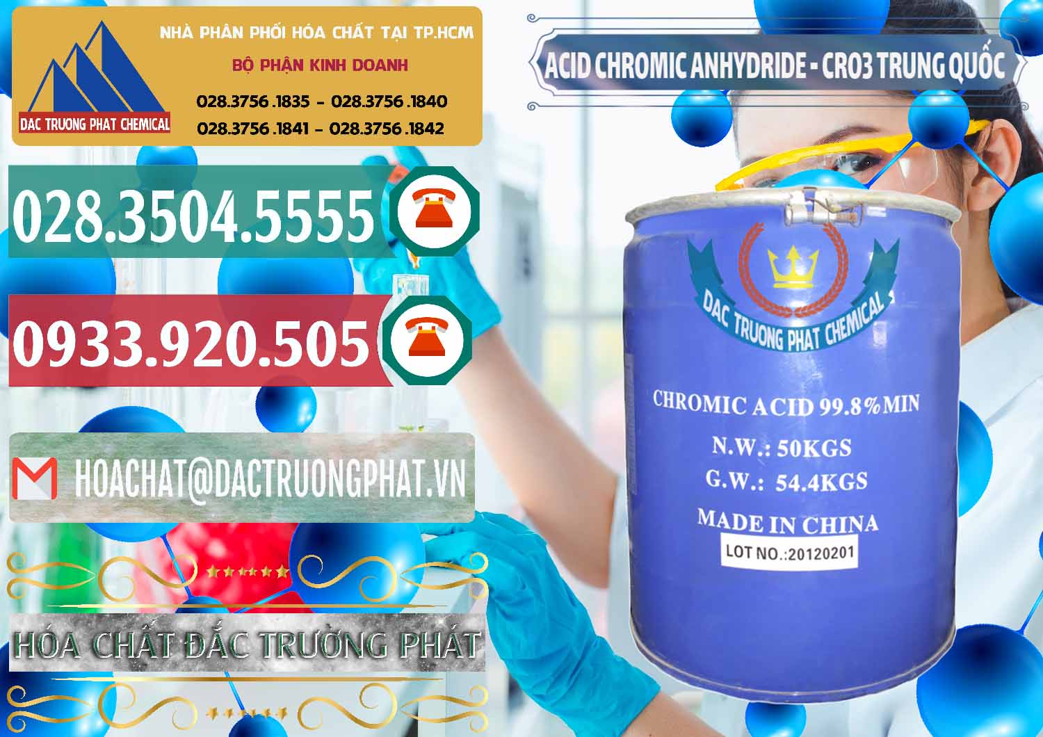 Công ty bán _ phân phối Acid Chromic Anhydride - Cromic CRO3 Trung Quốc China - 0007 - Nhà phân phối và cung cấp hóa chất tại TP.HCM - muabanhoachat.vn