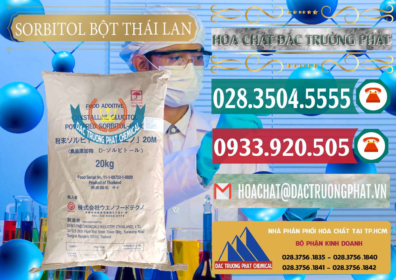 Cung cấp _ bán D-Sorbitol Bột - C6H14O6 Food Grade Thái Lan Thailand - 0322 - Chuyên cung ứng ( phân phối ) hóa chất tại TP.HCM - muabanhoachat.vn