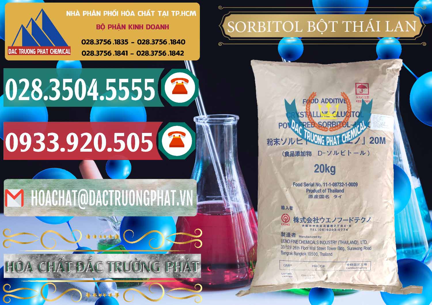 Nơi cung cấp _ bán D-Sorbitol Bột - C6H14O6 Food Grade Thái Lan Thailand - 0322 - Chuyên phân phối & cung cấp hóa chất tại TP.HCM - muabanhoachat.vn
