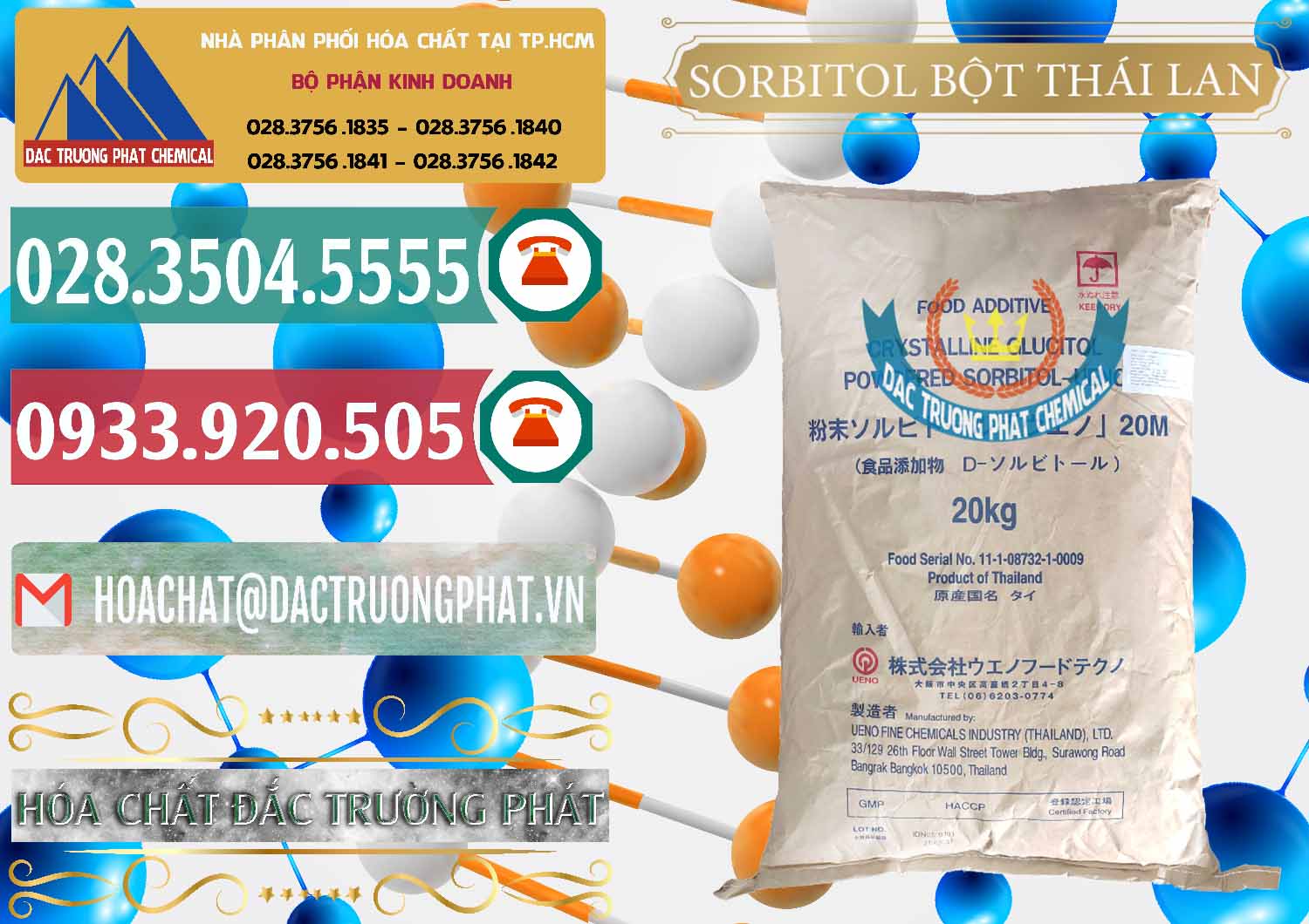 Chuyên bán _ cung cấp D-Sorbitol Bột - C6H14O6 Food Grade Thái Lan Thailand - 0322 - Đơn vị cung cấp - bán hóa chất tại TP.HCM - muabanhoachat.vn