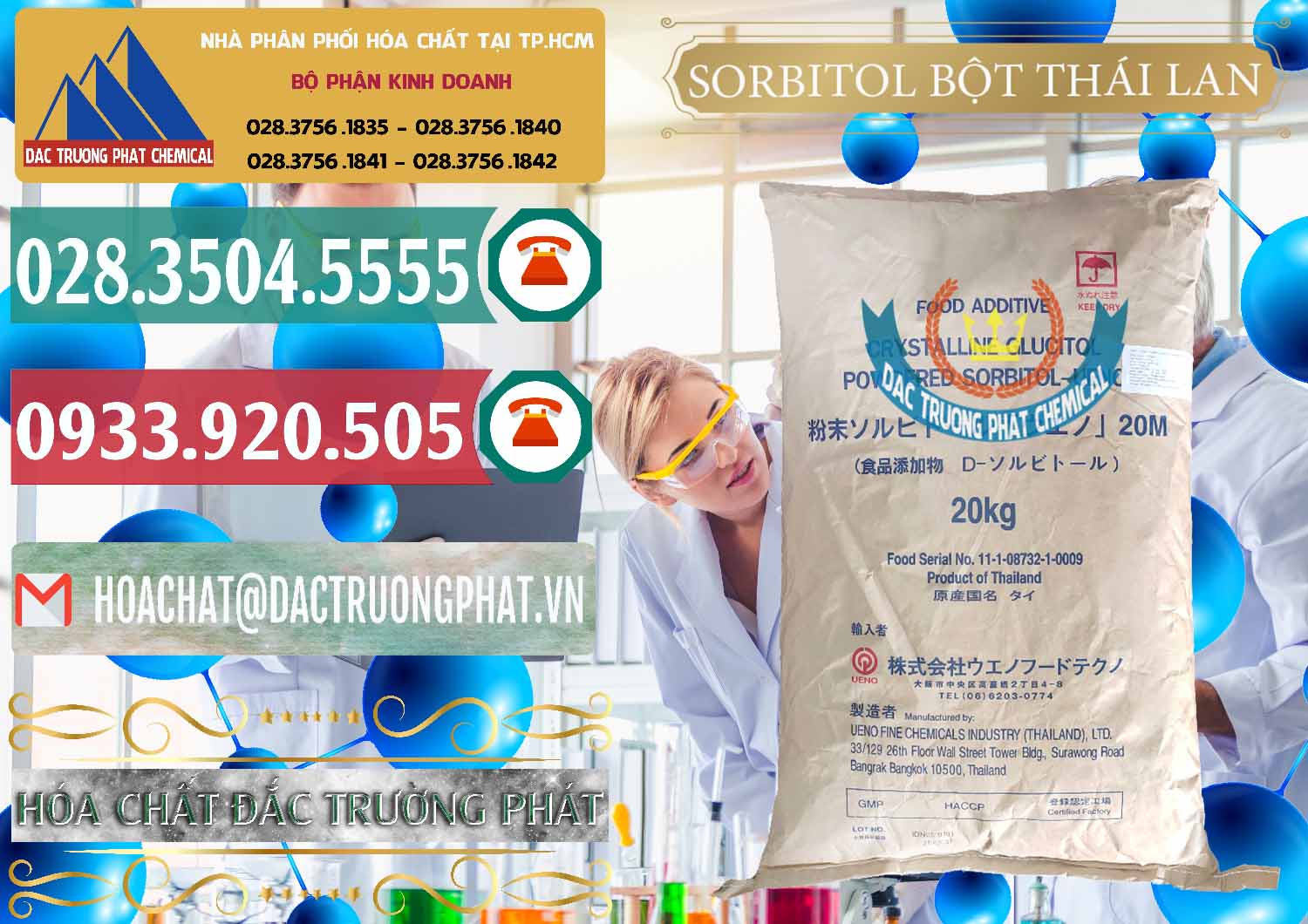 Đơn vị chuyên kinh doanh và bán D-Sorbitol Bột - C6H14O6 Food Grade Thái Lan Thailand - 0322 - Nơi chuyên kinh doanh và cung cấp hóa chất tại TP.HCM - muabanhoachat.vn