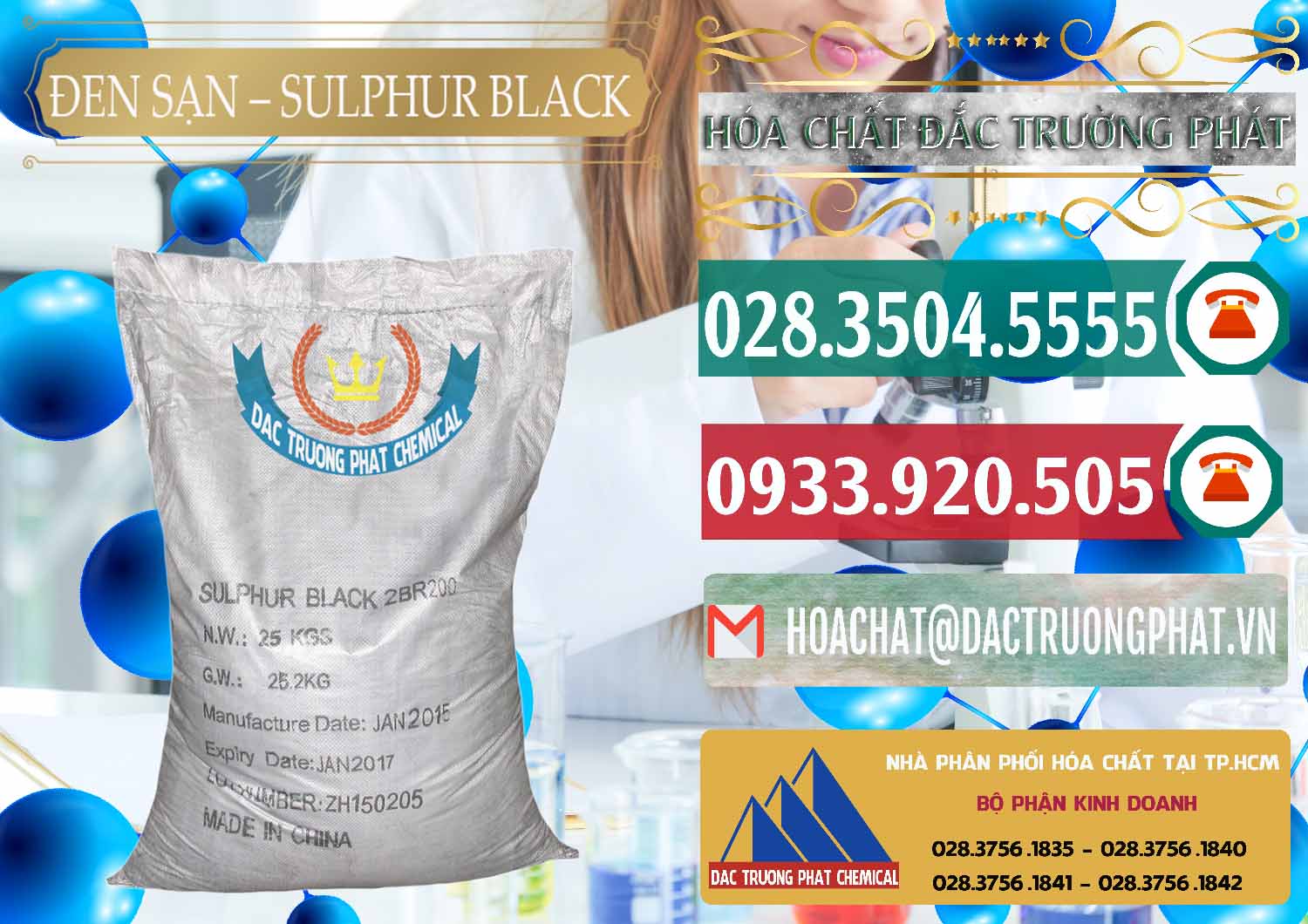 Công ty chuyên phân phối & bán Đen Sạn – Sulphur Black Trung Quốc China - 0062 - Nhà nhập khẩu và phân phối hóa chất tại TP.HCM - muabanhoachat.vn