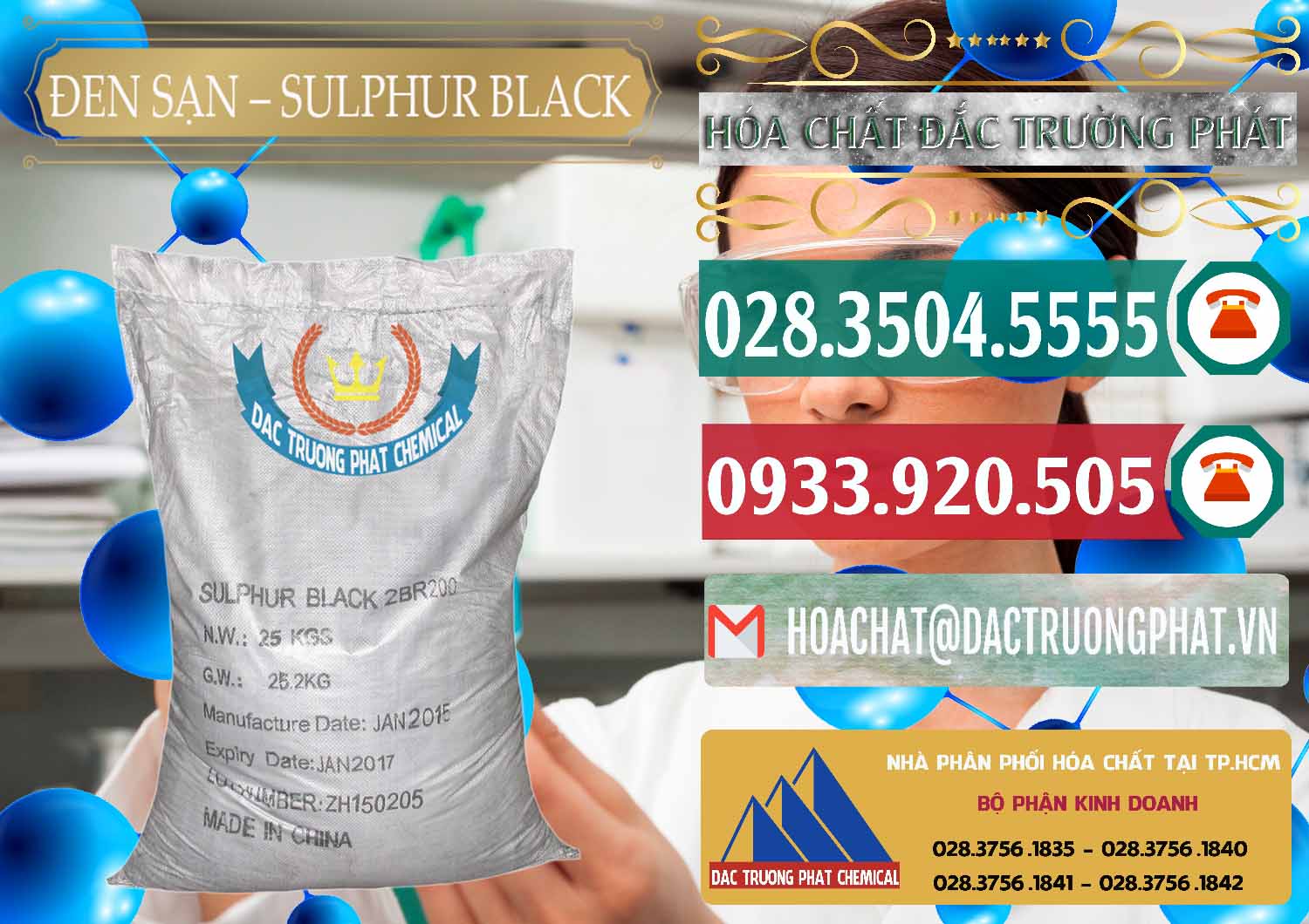 Nơi bán và cung ứng Đen Sạn – Sulphur Black Trung Quốc China - 0062 - Cty cung ứng _ phân phối hóa chất tại TP.HCM - muabanhoachat.vn