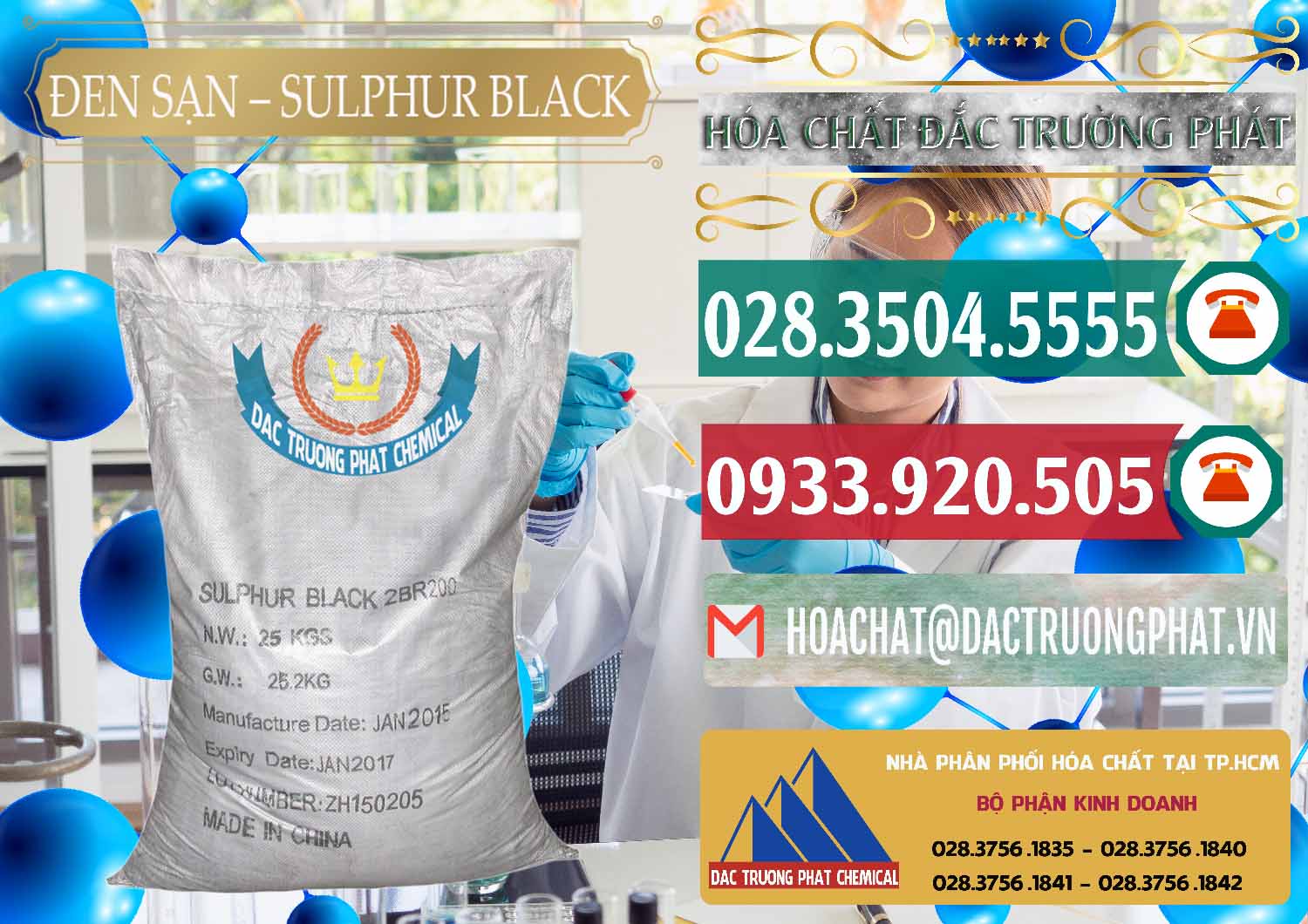 Nơi chuyên cung ứng _ bán Đen Sạn – Sulphur Black Trung Quốc China - 0062 - Nơi chuyên cung cấp & nhập khẩu hóa chất tại TP.HCM - muabanhoachat.vn