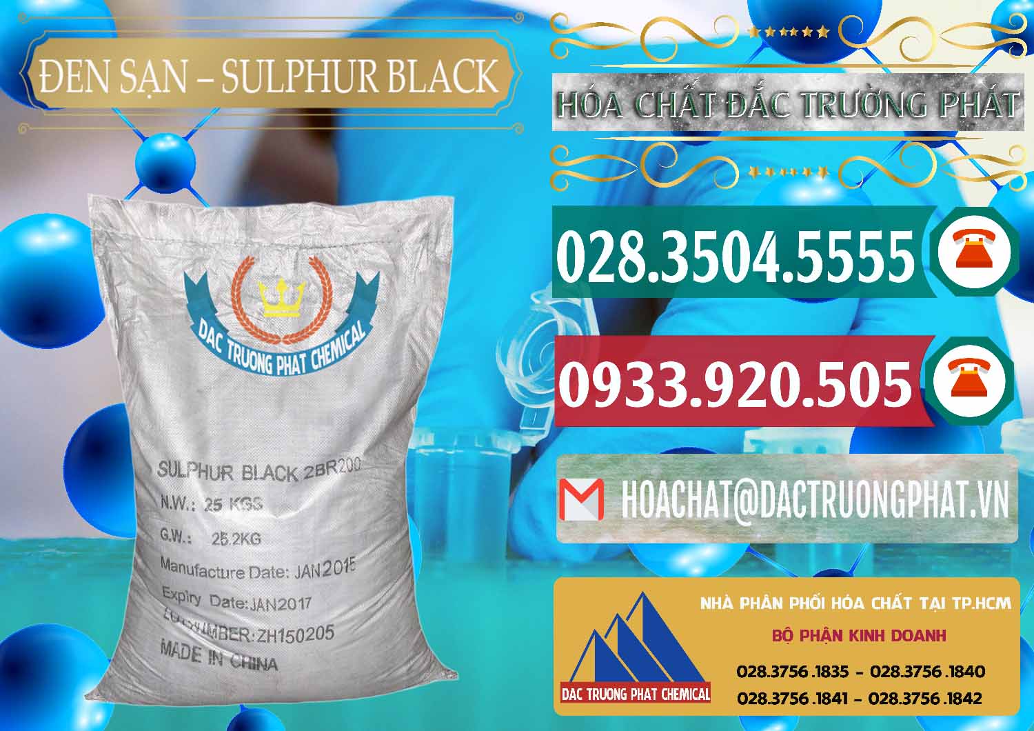 Nơi chuyên kinh doanh _ bán Đen Sạn – Sulphur Black Trung Quốc China - 0062 - Nhà cung cấp ( phân phối ) hóa chất tại TP.HCM - muabanhoachat.vn