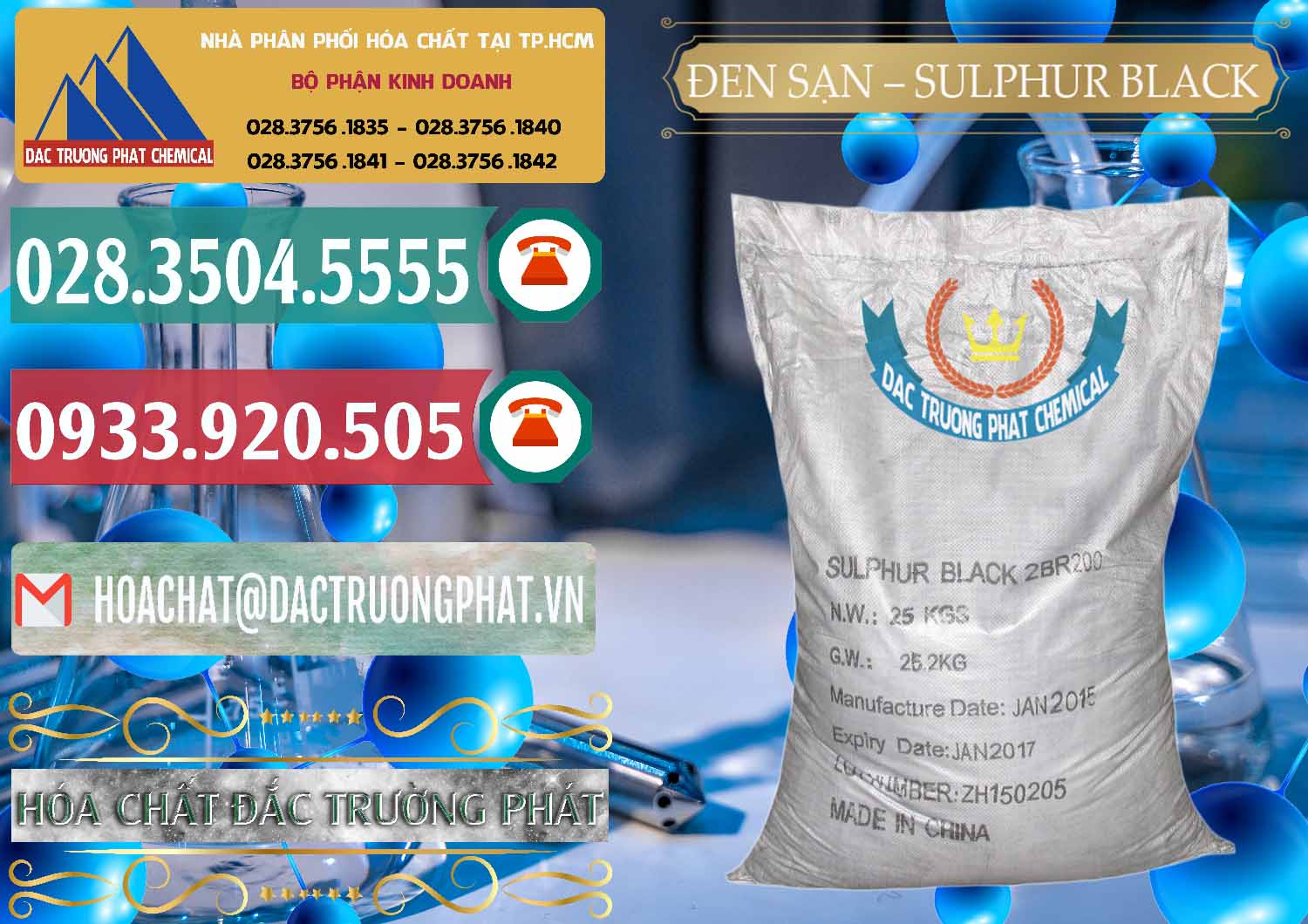 Công ty chuyên bán & cung cấp Đen Sạn – Sulphur Black Trung Quốc China - 0062 - Kinh doanh _ phân phối hóa chất tại TP.HCM - muabanhoachat.vn