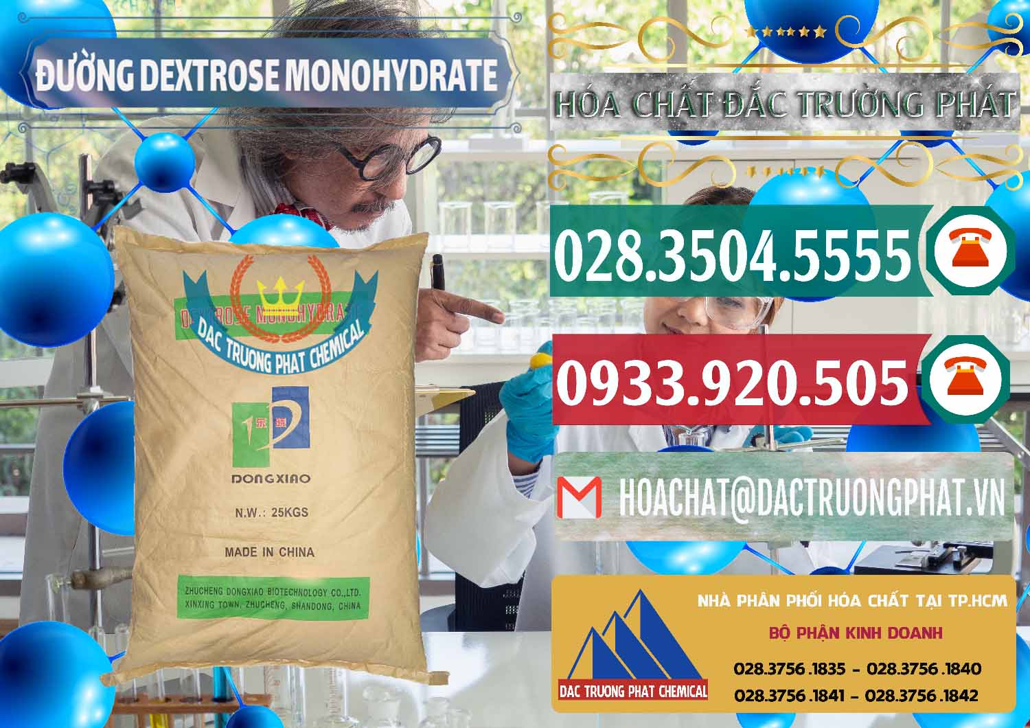 Cty cung cấp - bán Đường Dextrose Monohydrate Food Grade Dongxiao Trung Quốc China - 0063 - Đơn vị phân phối & bán hóa chất tại TP.HCM - muabanhoachat.vn