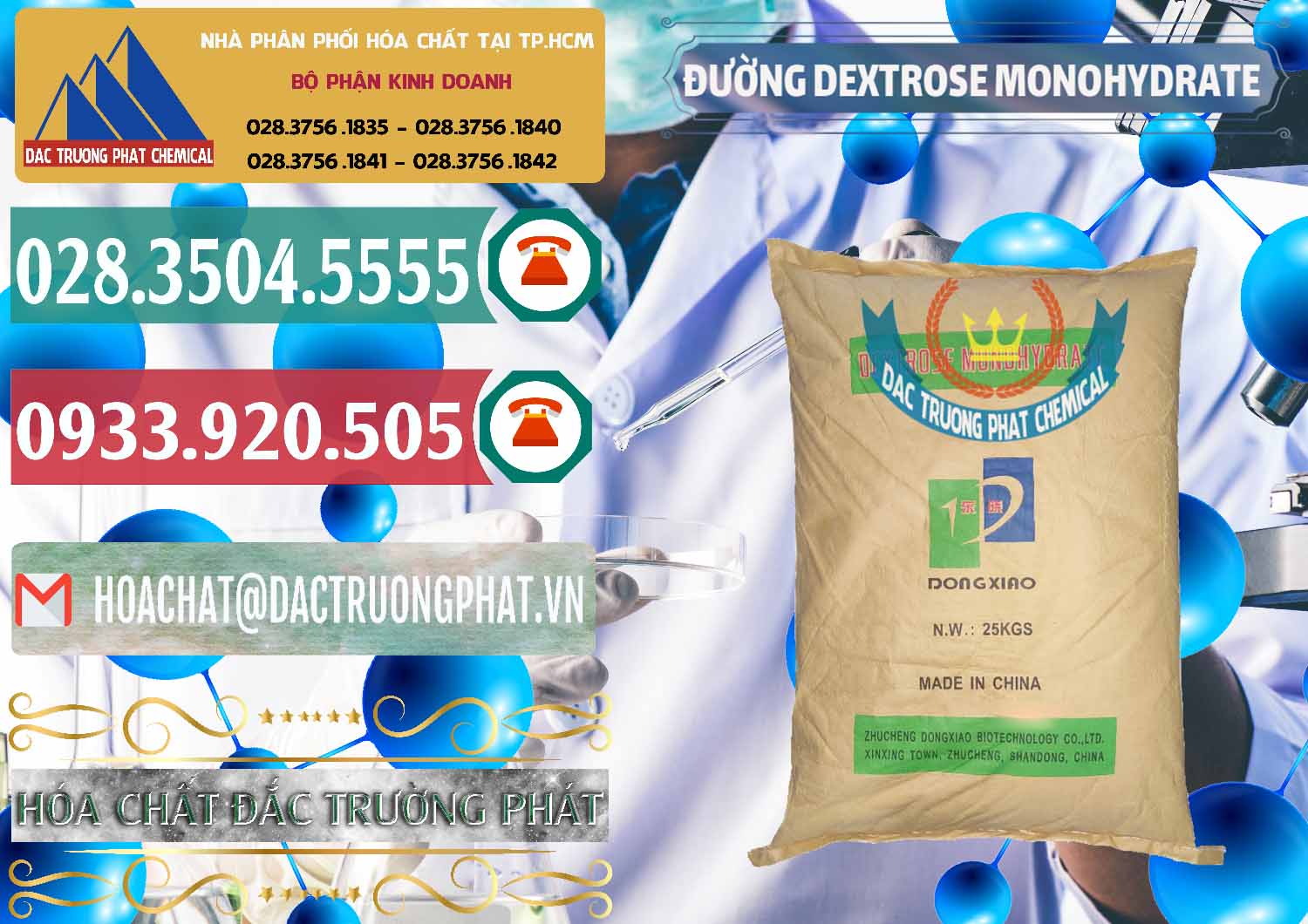 Nơi cung cấp _ bán Đường Dextrose Monohydrate Food Grade Dongxiao Trung Quốc China - 0063 - Phân phối & cung cấp hóa chất tại TP.HCM - muabanhoachat.vn