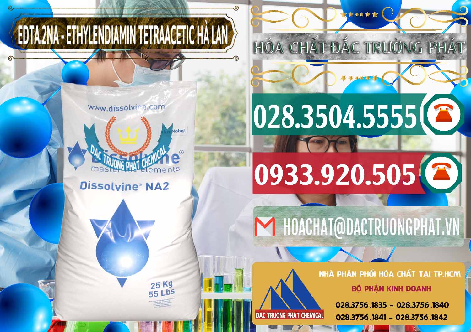 Công ty cung ứng và bán EDTA.2NA - Ethylendiamin Tetraacetic Dissolvine Hà Lan Netherlands - 0064 - Kinh doanh và cung cấp hóa chất tại TP.HCM - muabanhoachat.vn