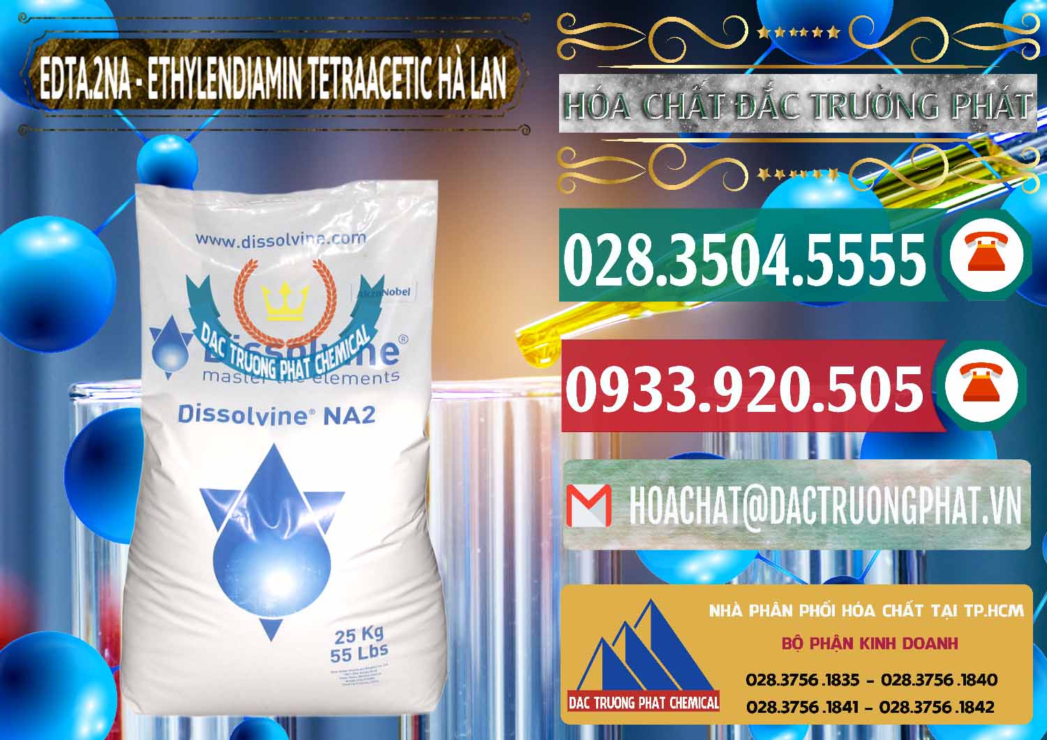 Nhà kinh doanh / bán Ethylendiamin Tetraacetic - Edta Dissolvine Hà Lan tại Kiên Giang Cty bán & cung cấp EDTA.2NA - Ethylendiamin Tetraacetic Dissolvine Hà Lan Netherlands - 0064 - Cty chuyên nhập khẩu & phân phối hóa chất tại TP.HCM - muabanhoachat.vn