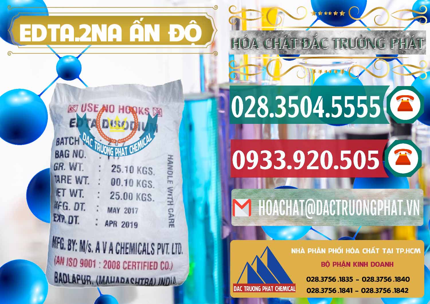 Chuyên cung ứng - bán EDTA.2NA - Ethylendiamin Tetraacetic Ấn Độ India - 0416 - Công ty chuyên cung cấp - bán hóa chất tại TP.HCM - muabanhoachat.vn