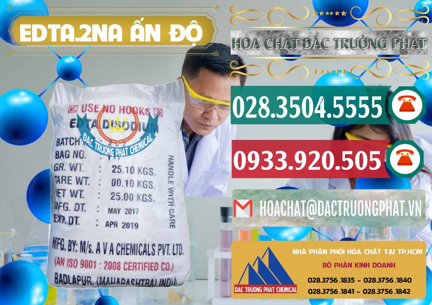 Đơn vị cung ứng - bán EDTA.2NA - Ethylendiamin Tetraacetic Ấn Độ India - 0416 - Cung cấp & nhập khẩu hóa chất tại TP.HCM - muabanhoachat.vn