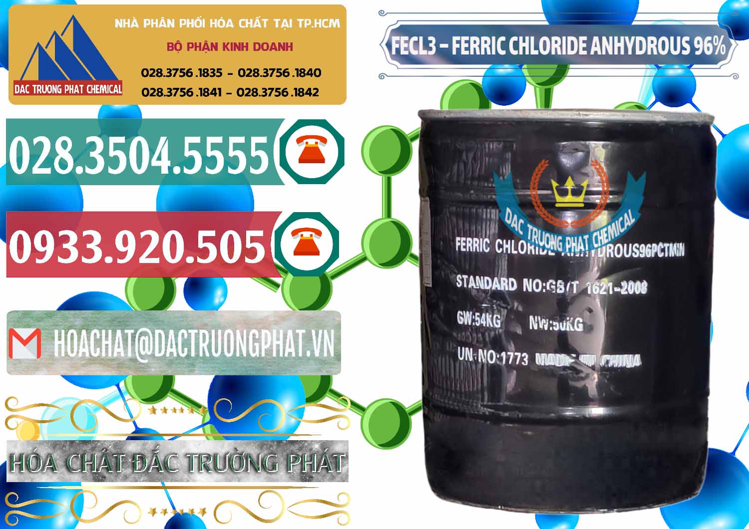 Đơn vị bán _ phân phối FECL3 – Ferric Chloride Anhydrous 96% Trung Quốc China - 0065 - Cung ứng ( phân phối ) hóa chất tại TP.HCM - muabanhoachat.vn